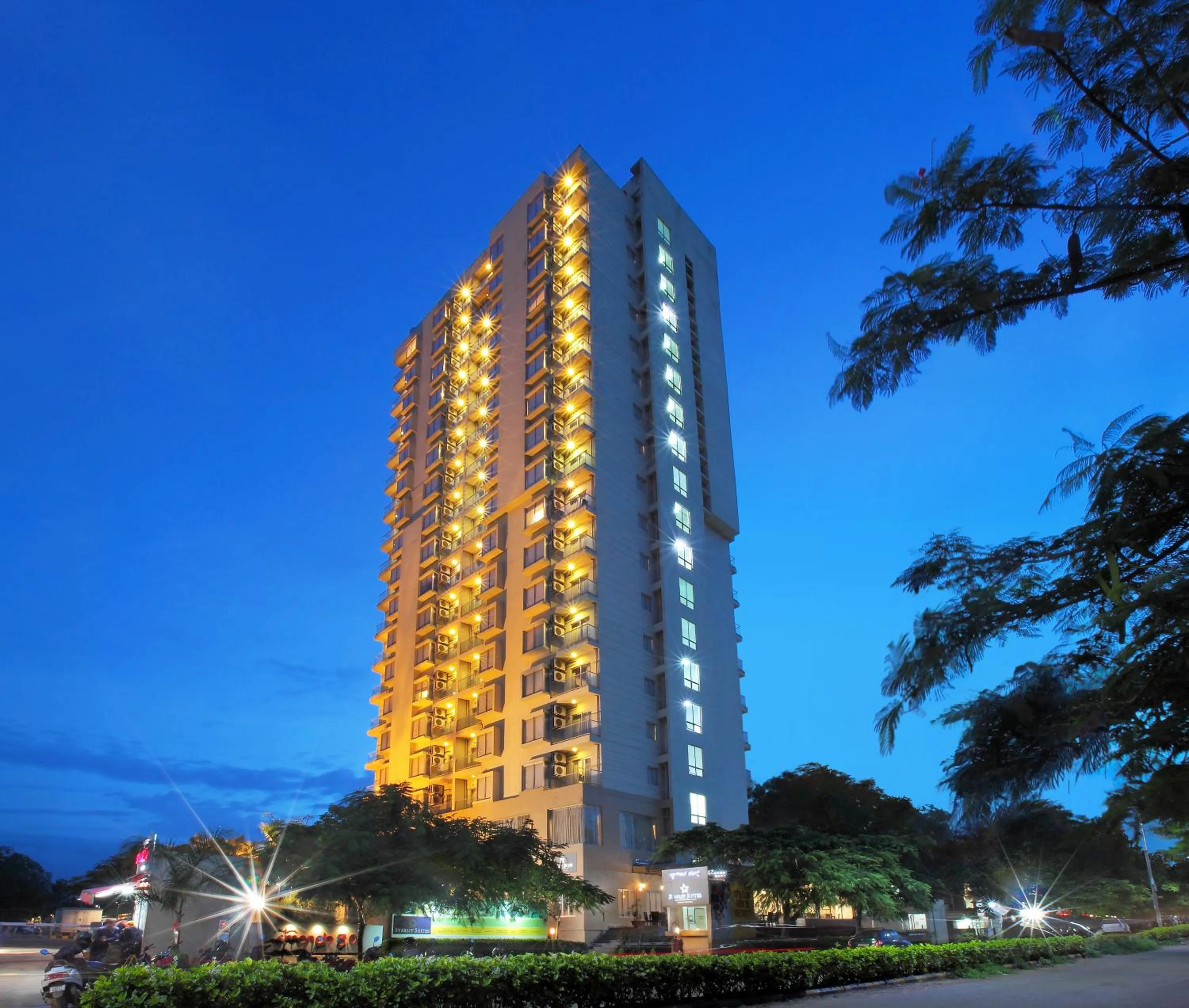 Property building in Starlit Suites Bangalore