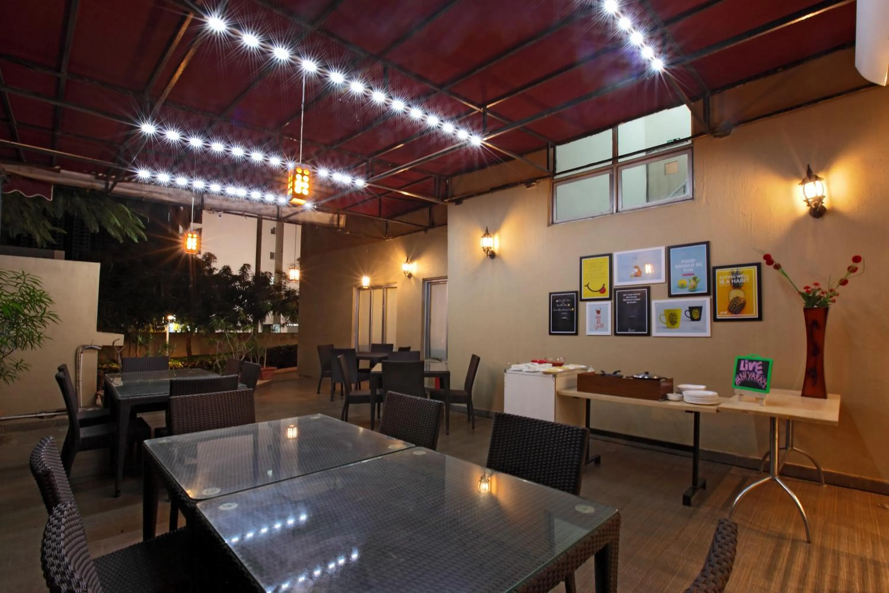 Balcony/Terrace in Starlit Suites Bangalore