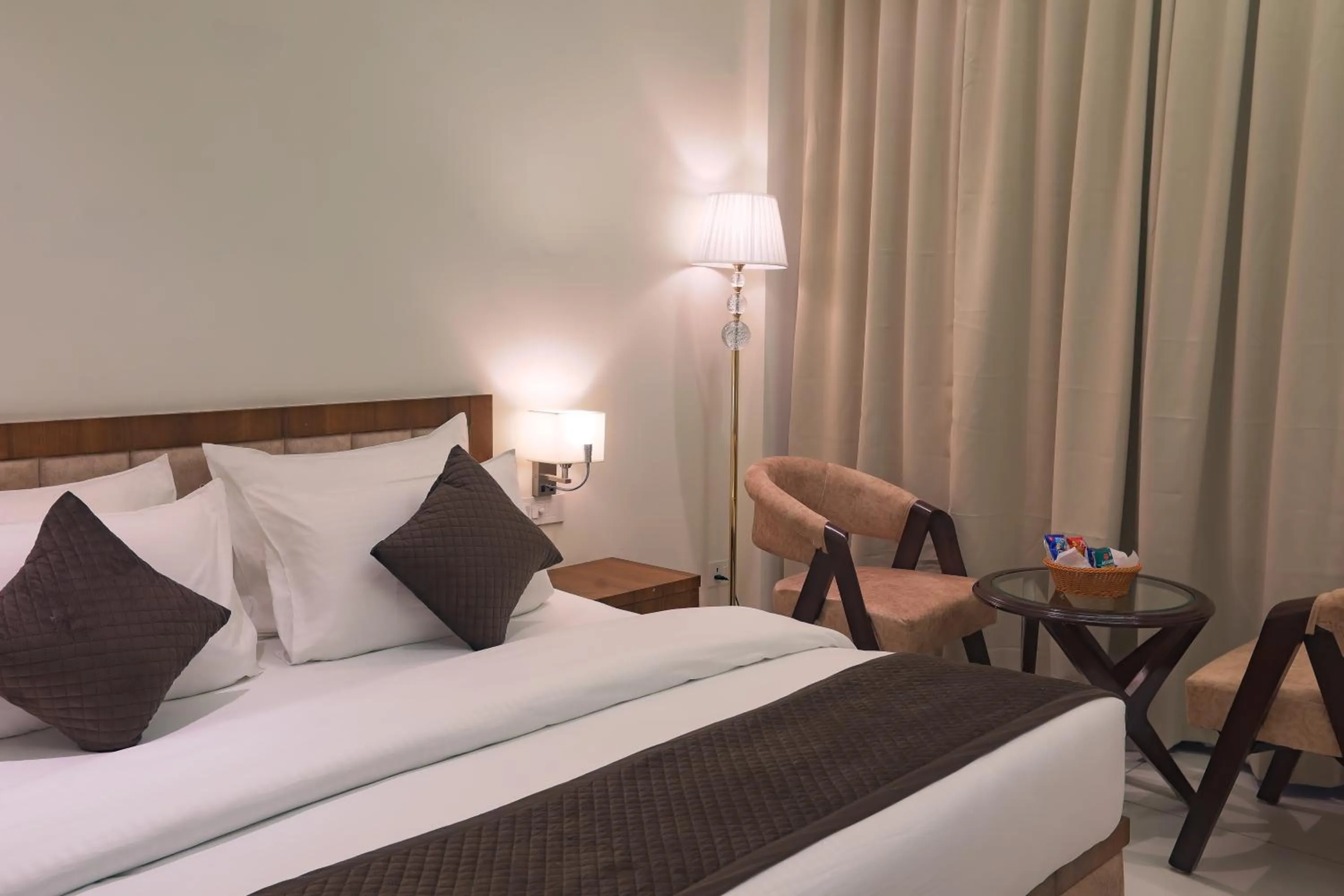 Bed in The VrindHuts