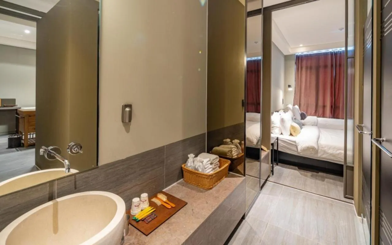 Bed in Hotel Barahan Jeonju