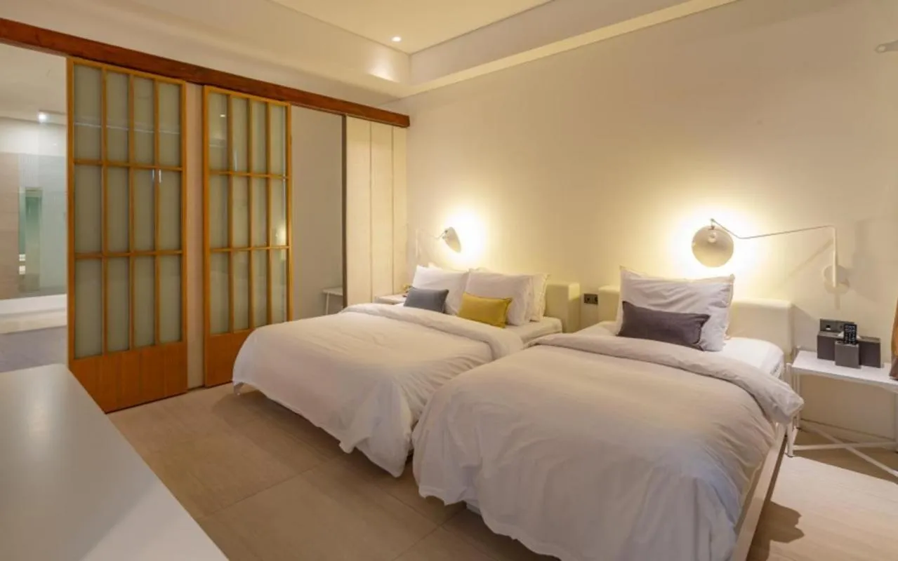 Bed in Hotel Barahan Jeonju