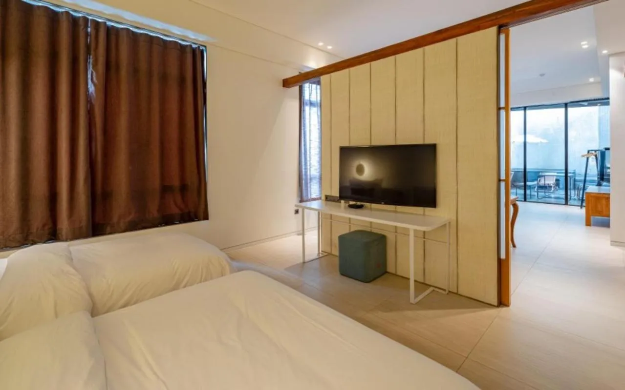 Bed in Hotel Barahan Jeonju