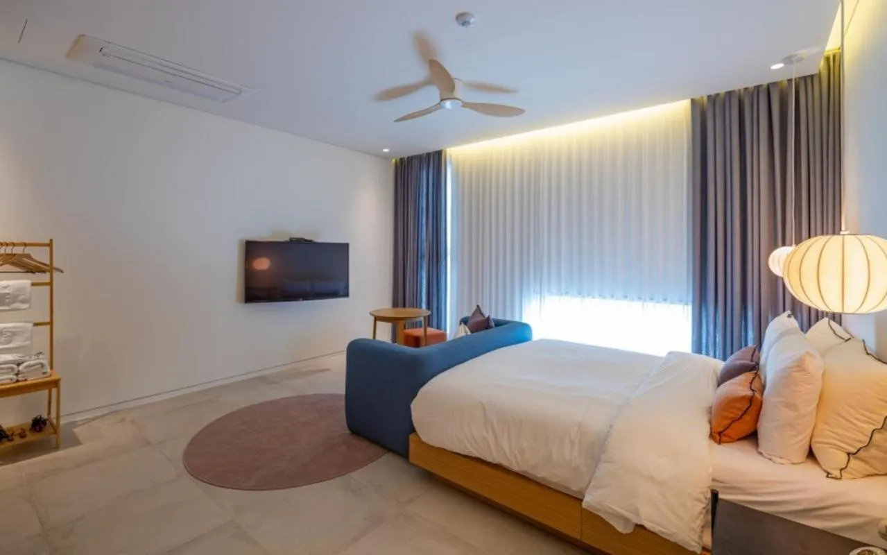 Bed in Hotel Barahan Jeonju