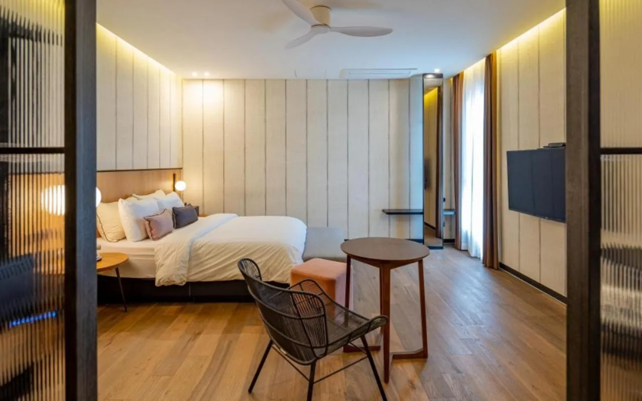 Bed in Hotel Barahan Jeonju