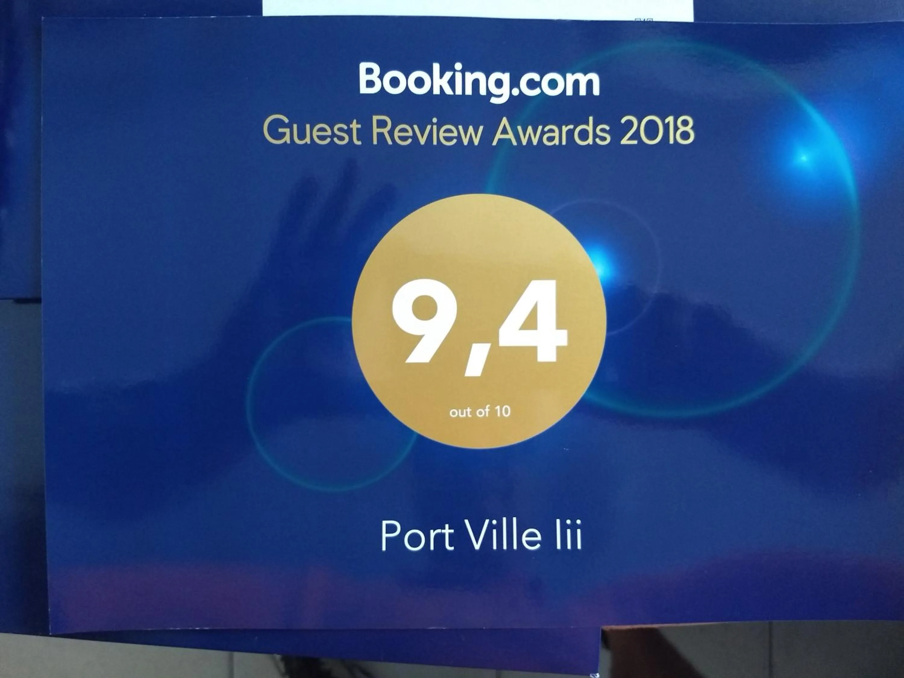 Logo/Certificate/Sign in Port Ville III