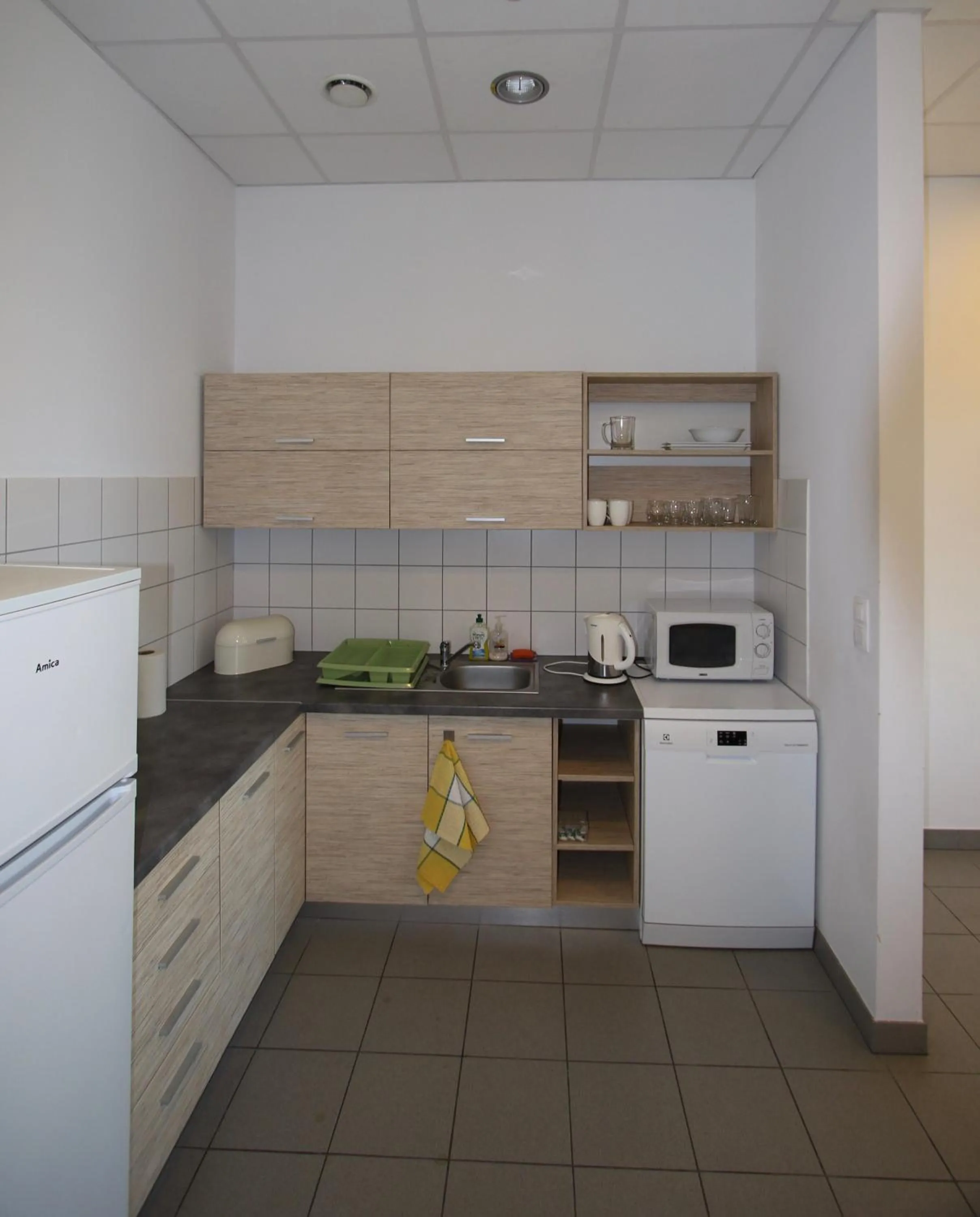 Communal kitchen in Hipodrom Sopot