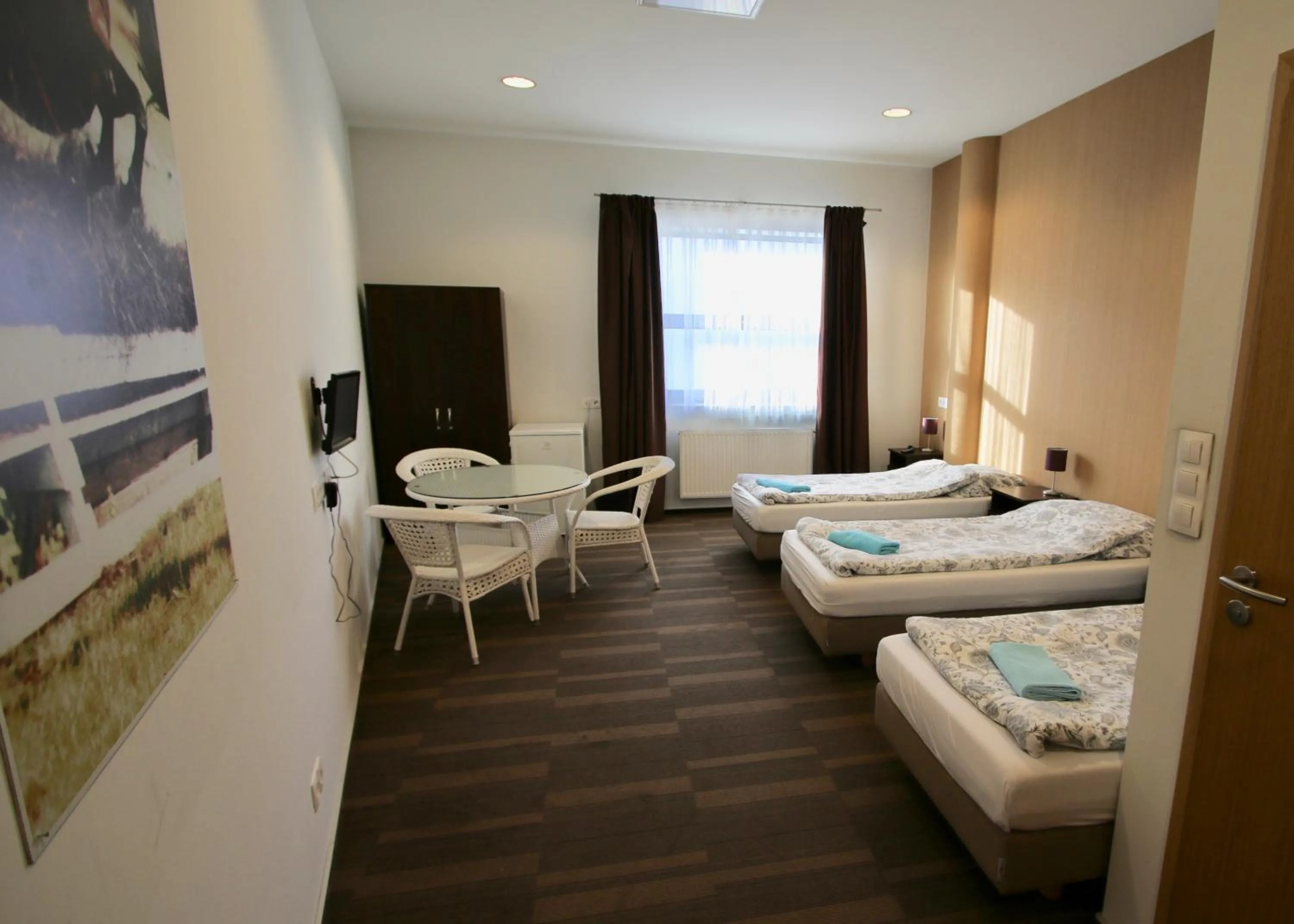 Photo of the whole room, Bed in Hipodrom Sopot