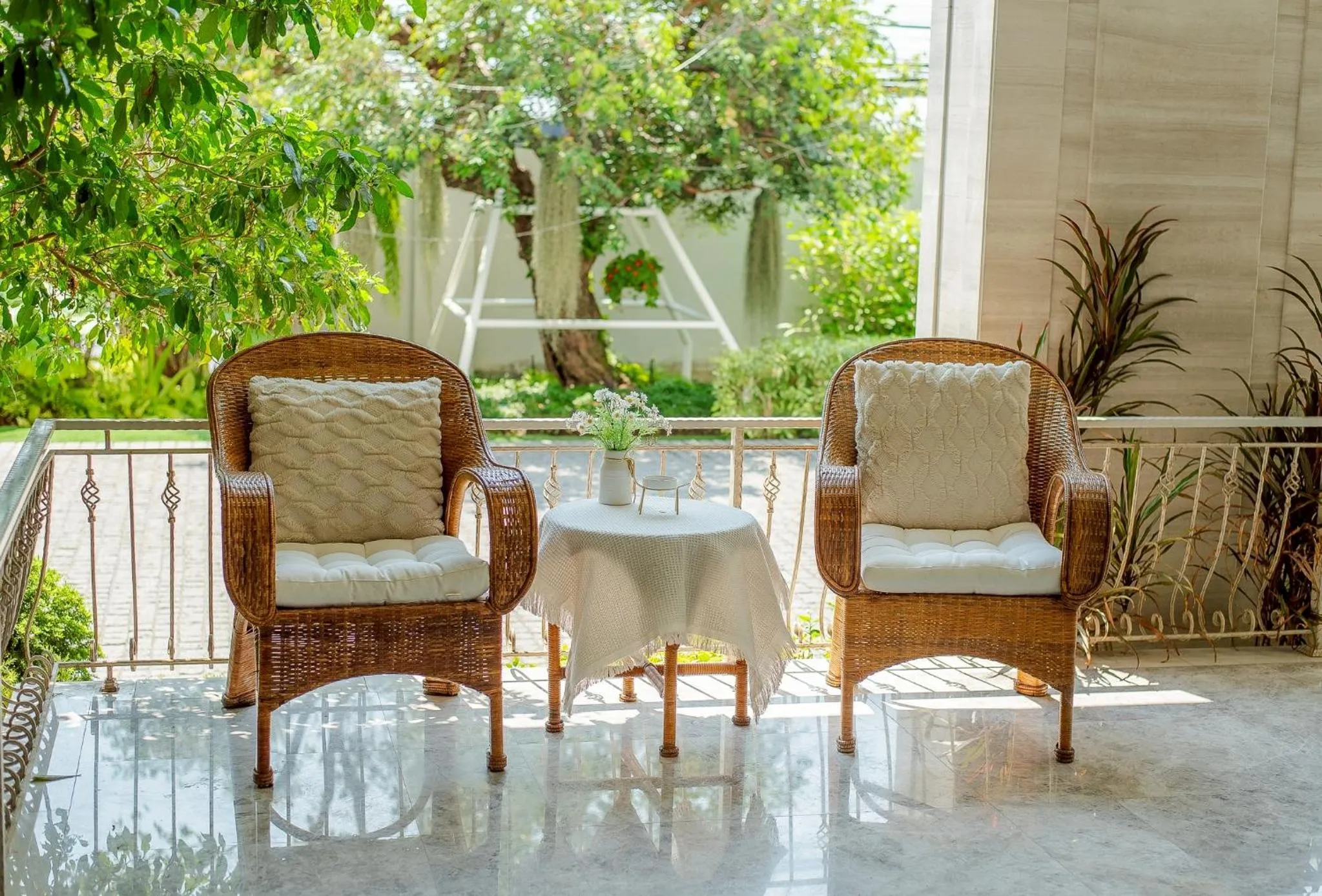 Garden view in THE NAVY HOUSE HOTEL