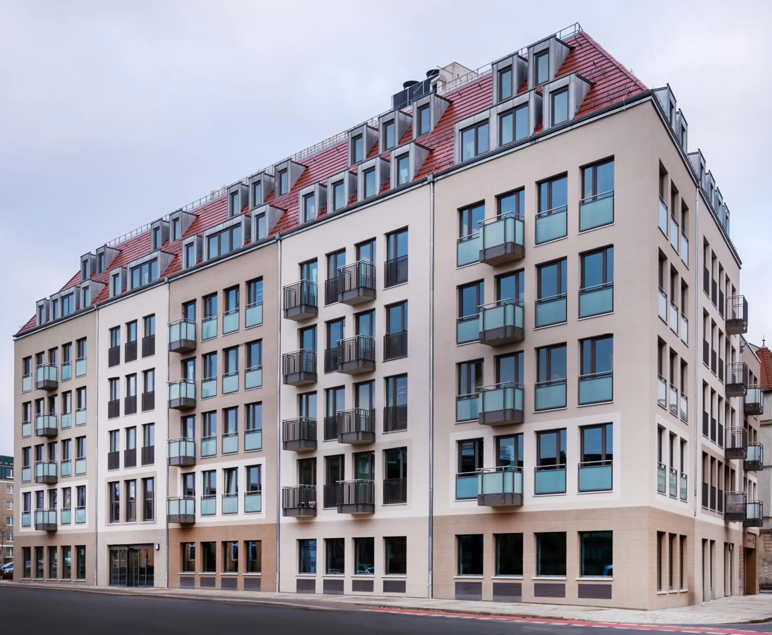 Property building in Prize by Radisson, Dresden Mitte Property building in Prize by Radisson, Dresden Mitte