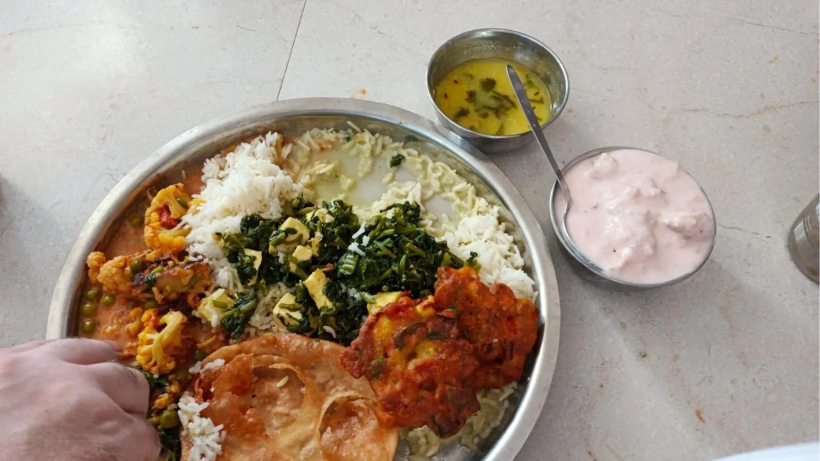 Food in Hare Krishna House