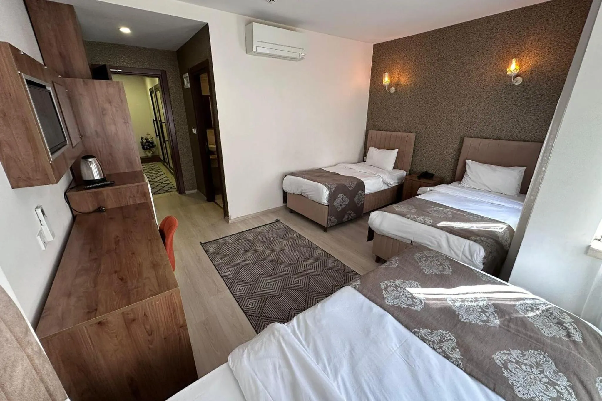 Bed in Atlantik Butik Hotel