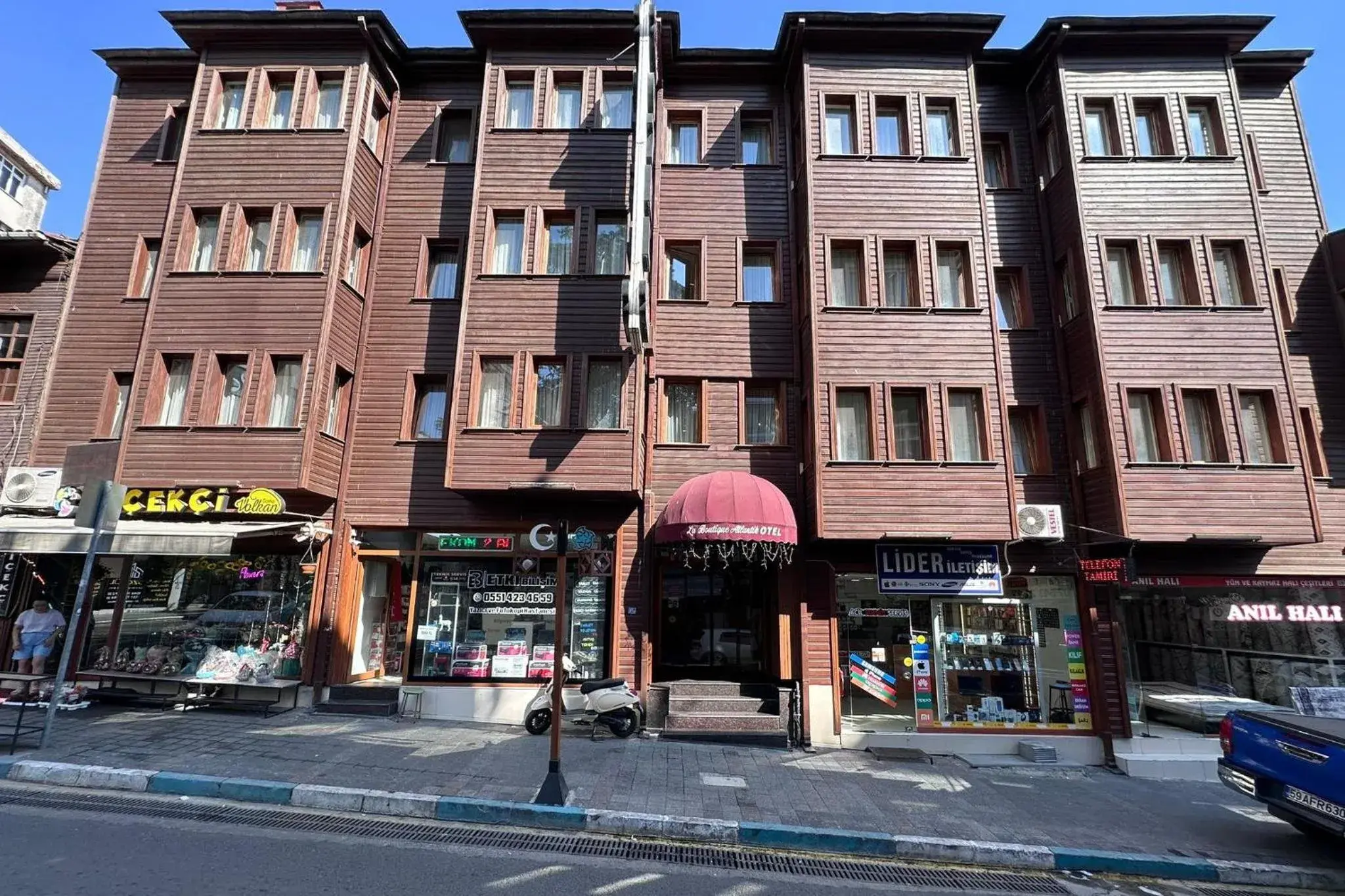 Property building in Atlantik Butik Hotel Property building in Atlantik Butik Hotel