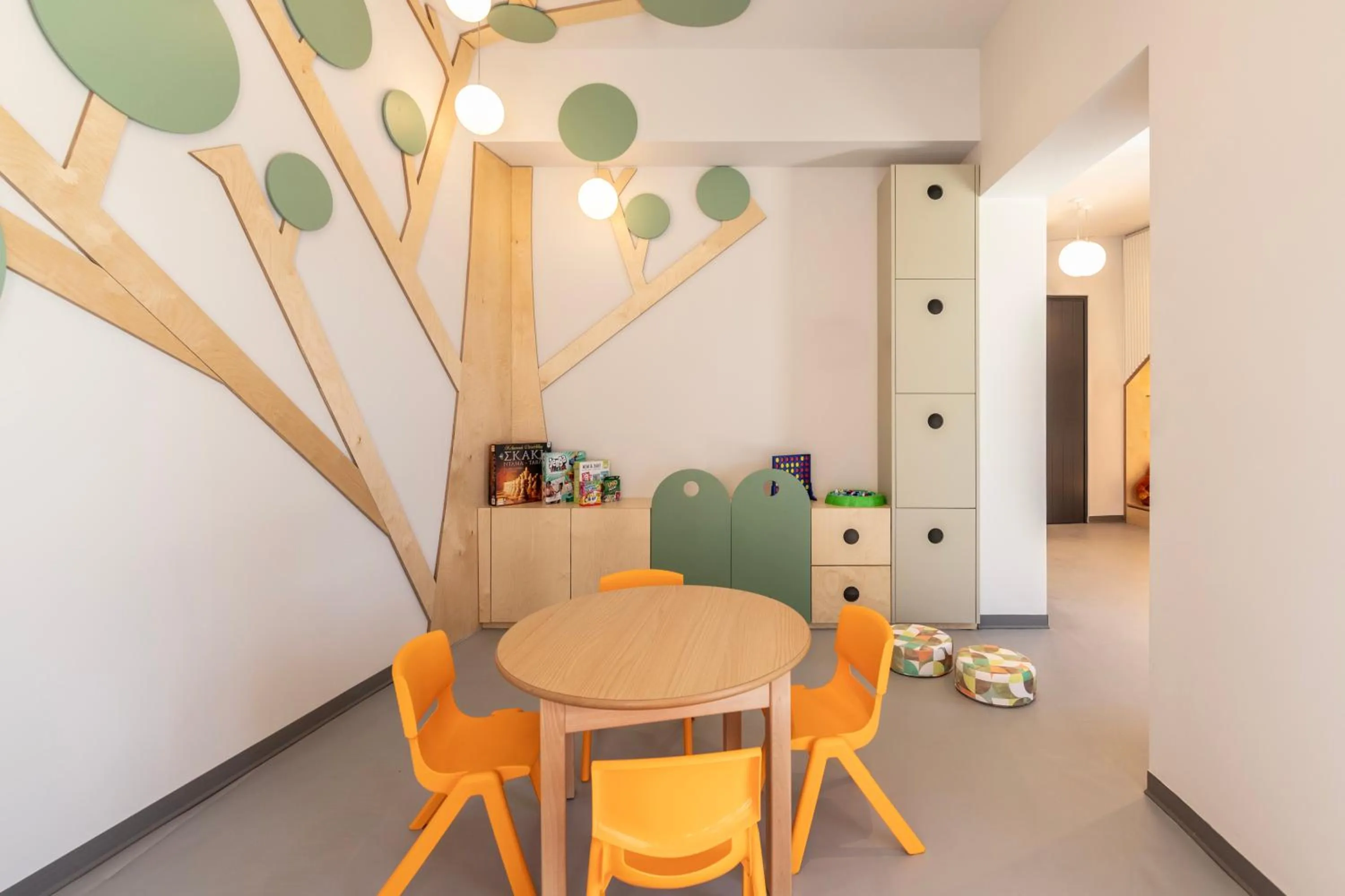 Kids's club in Domes Novos Santorini, Autograph Collection