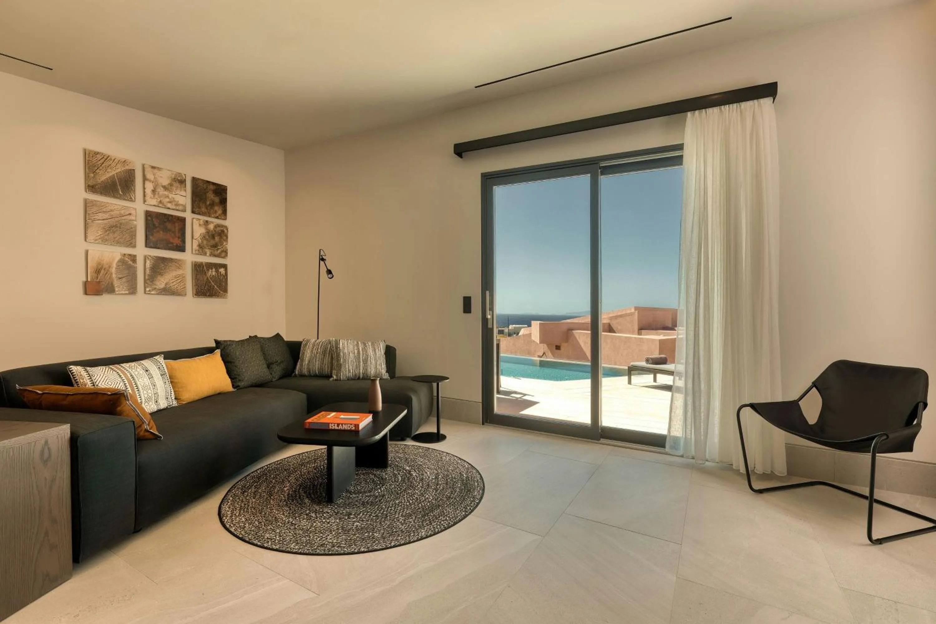 Swimming pool in Domes Novos Santorini, Autograph Collection