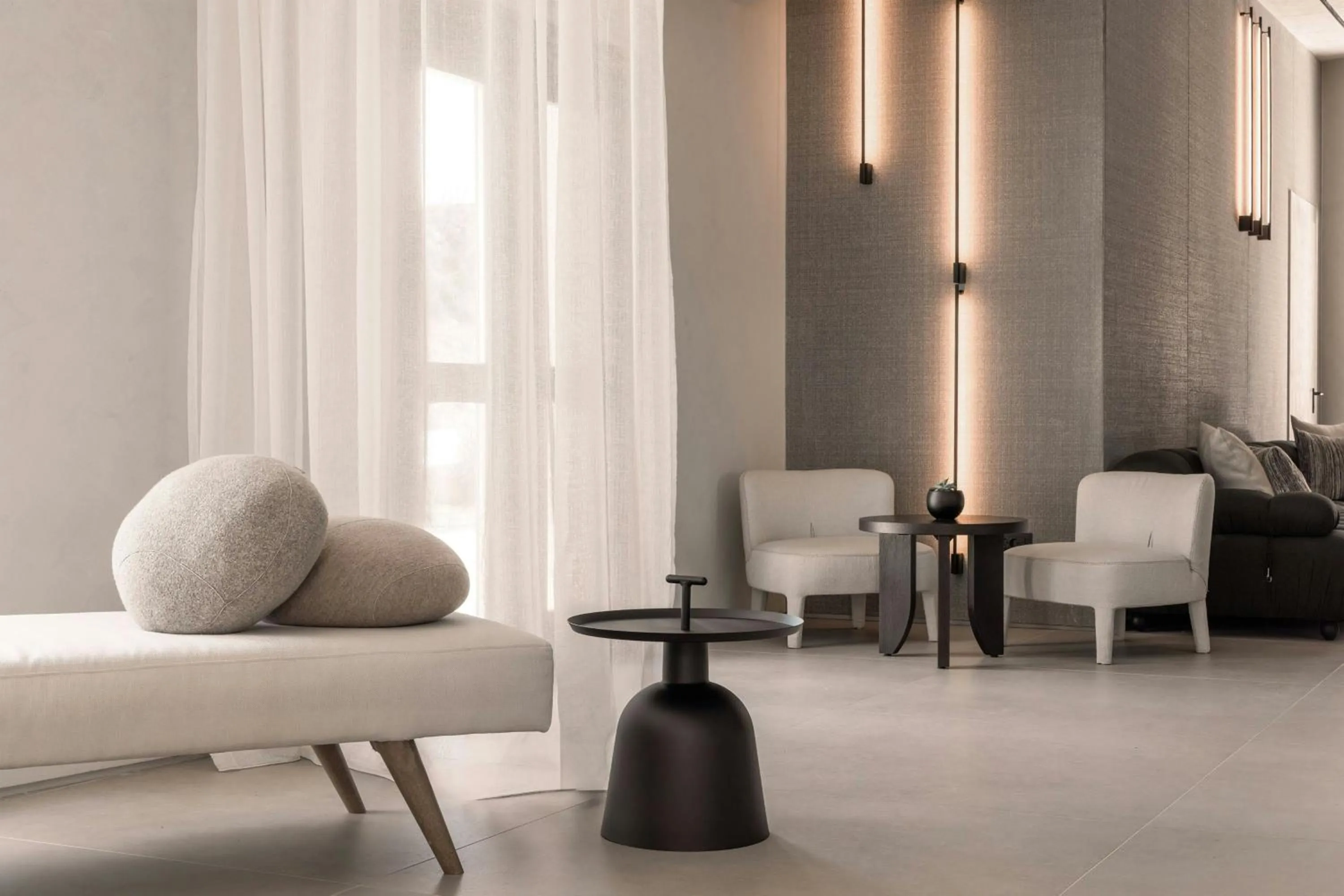 Lobby or reception in Domes Novos Santorini, Autograph Collection