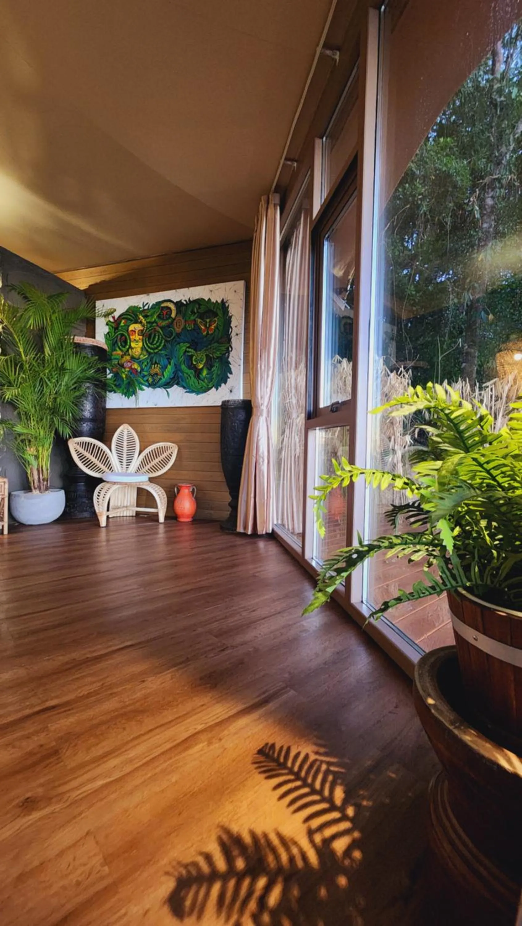 Decorative detail in The Jungle Lodge -Glamping at Karuna El Nido