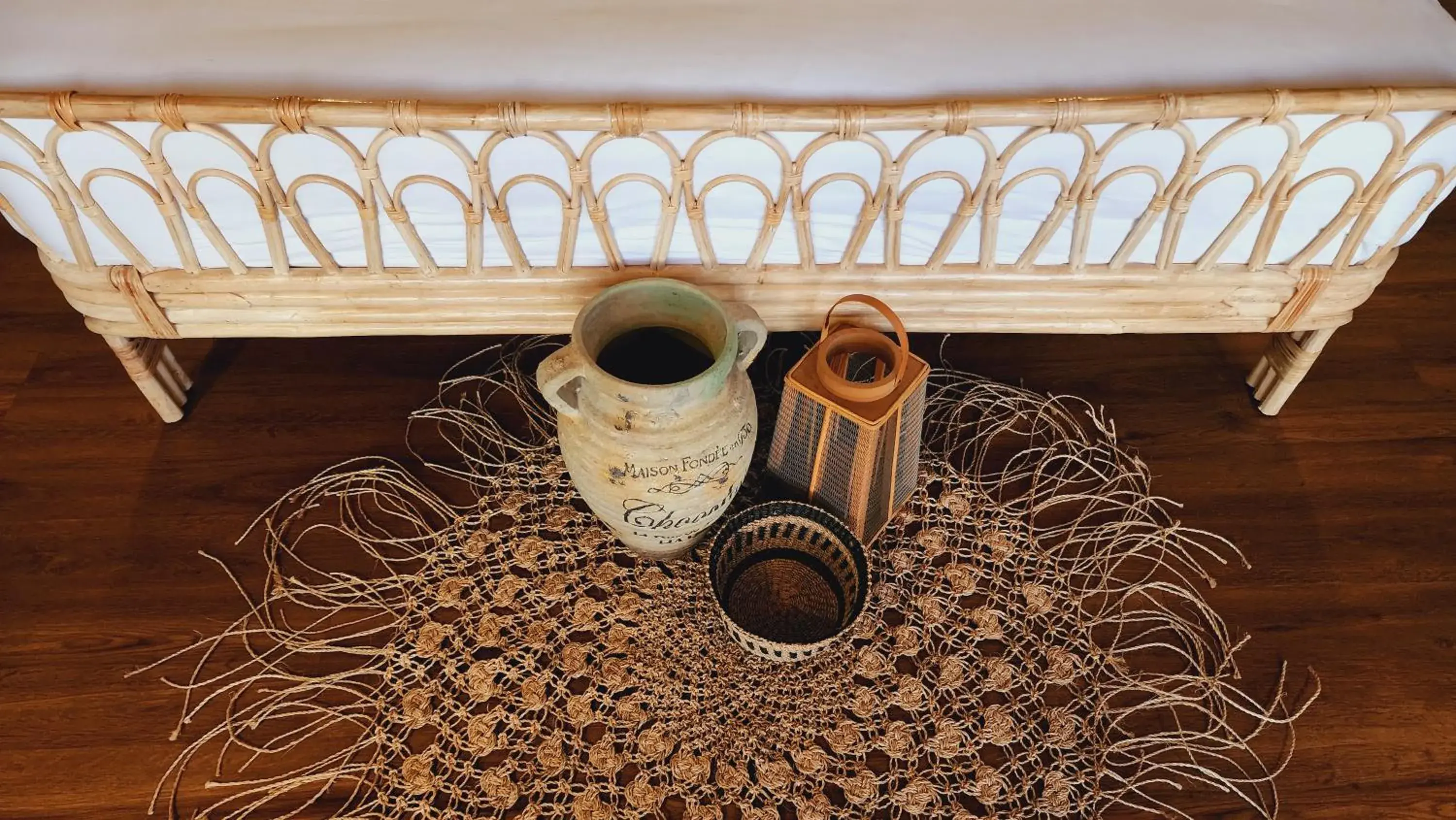 Bed in The Jungle Lodge -Glamping at Karuna El Nido Bed in The Jungle Lodge -Glamping at Karuna El Nido