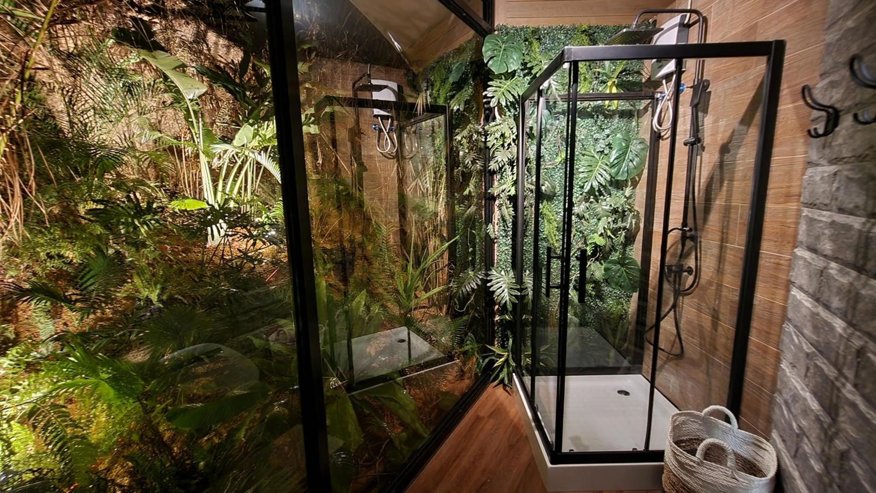 Bathroom in The Jungle Lodge -Glamping at Karuna El Nido