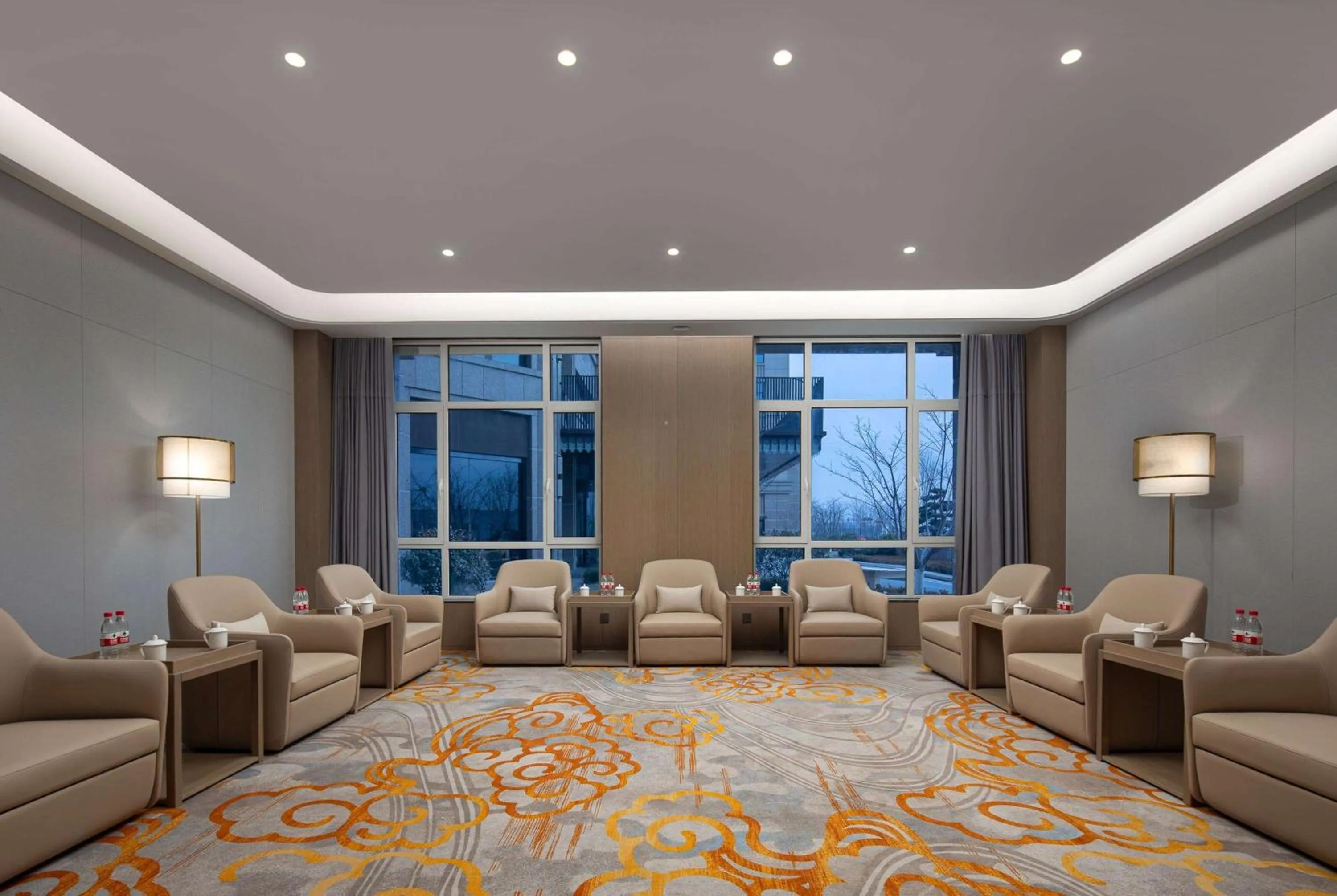 Meeting/conference room in Ramada by Wyndham Qingdao Jiaodong International Airport