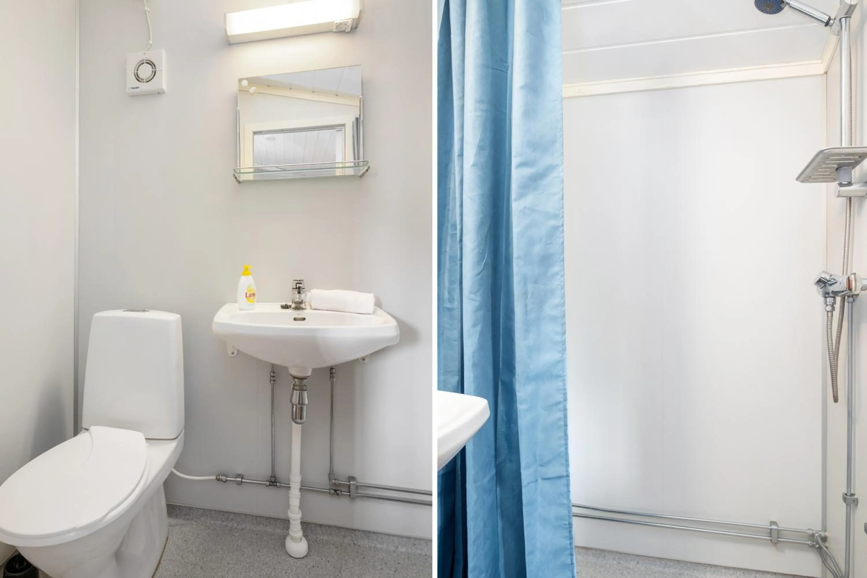 Shower in Utladalen Camping