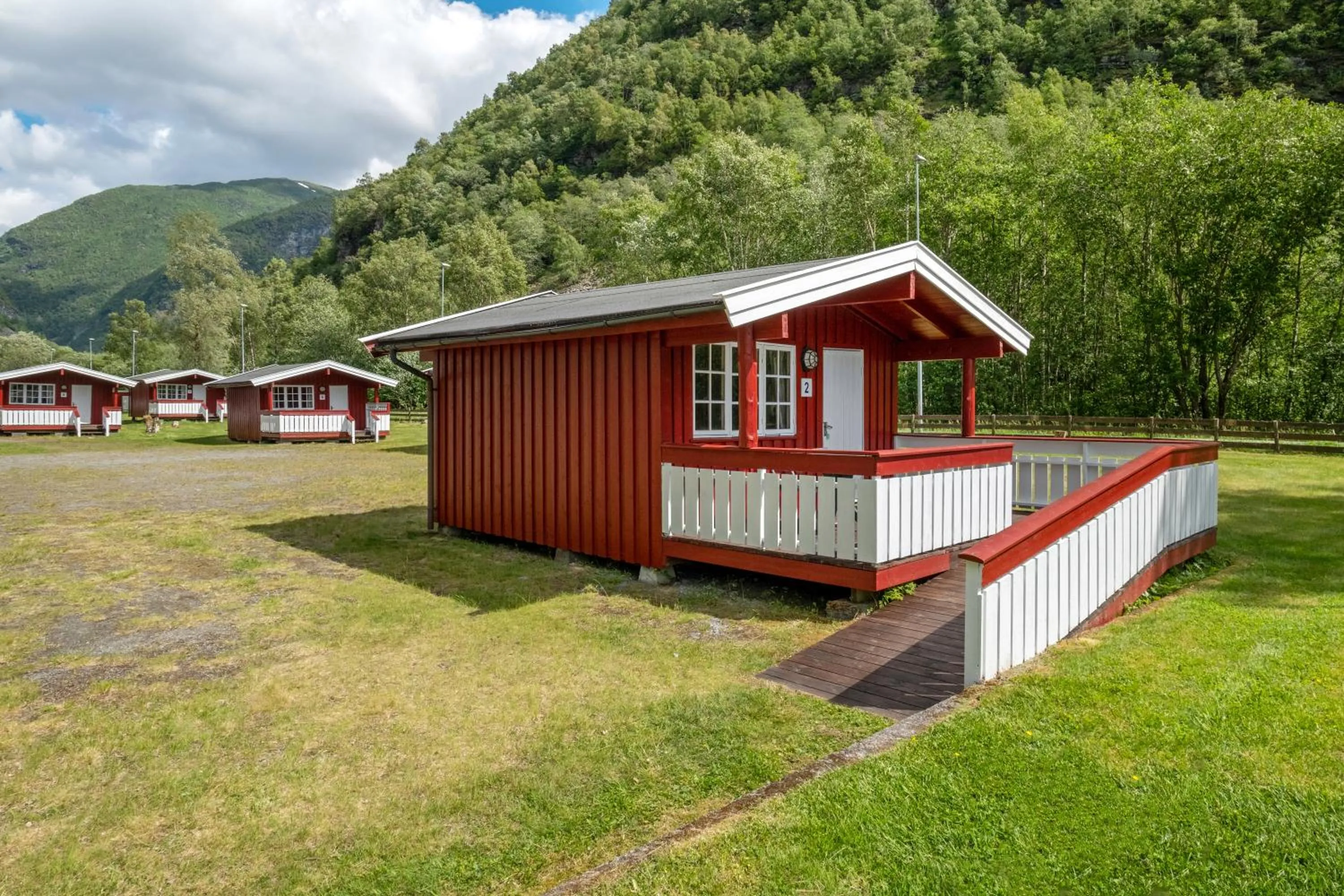 Property building in Utladalen Camping