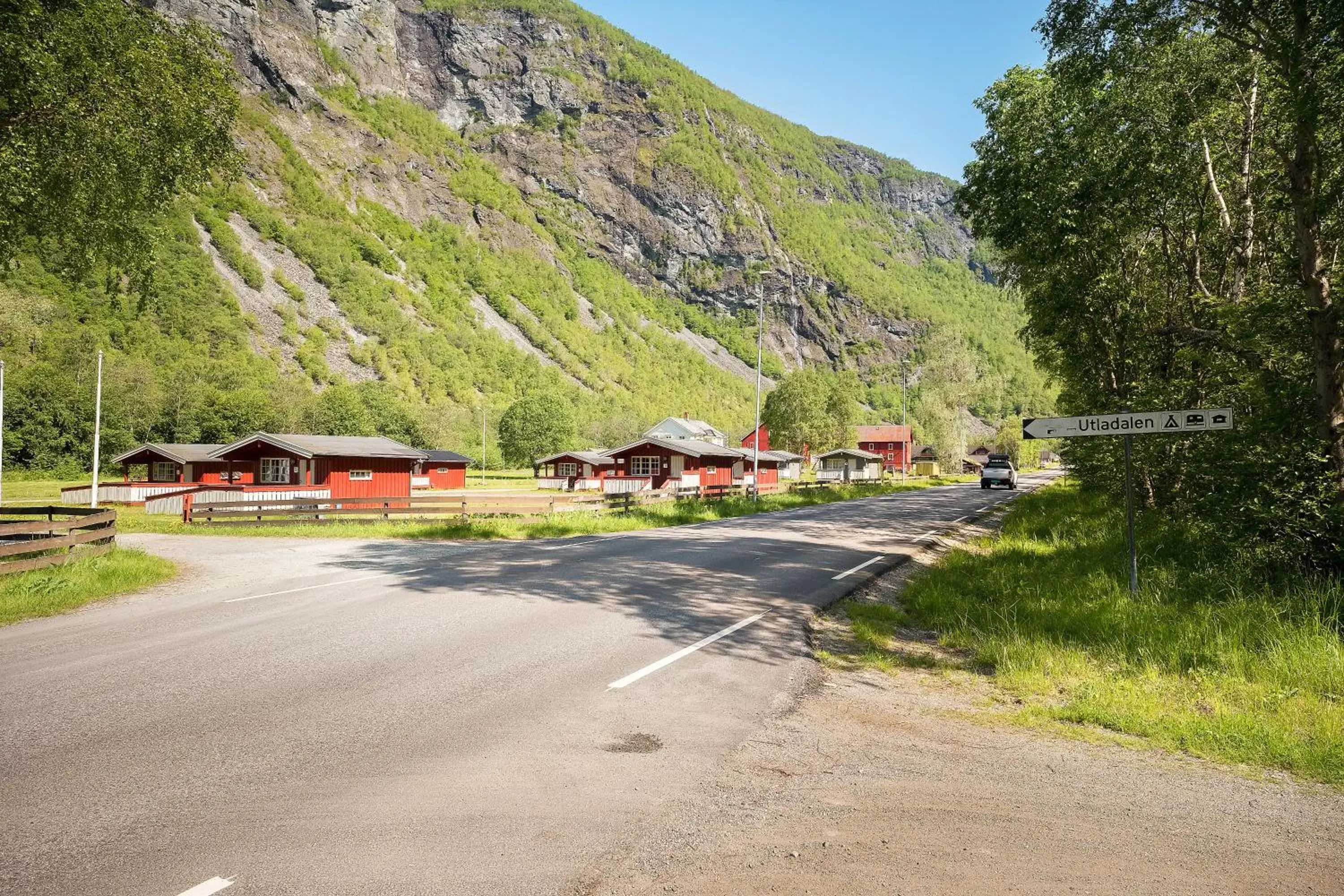 Property building in Utladalen Camping Property building in Utladalen Camping