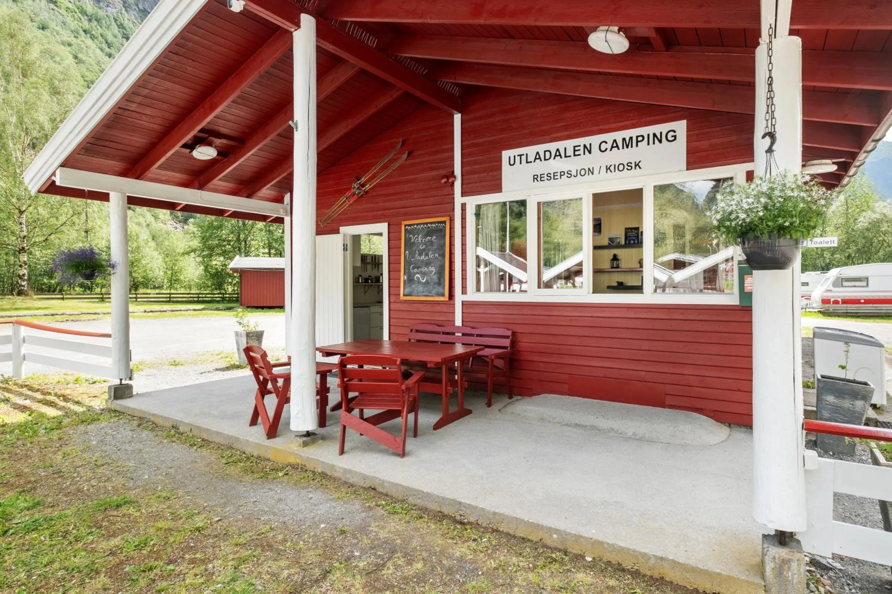 Property building in Utladalen Camping