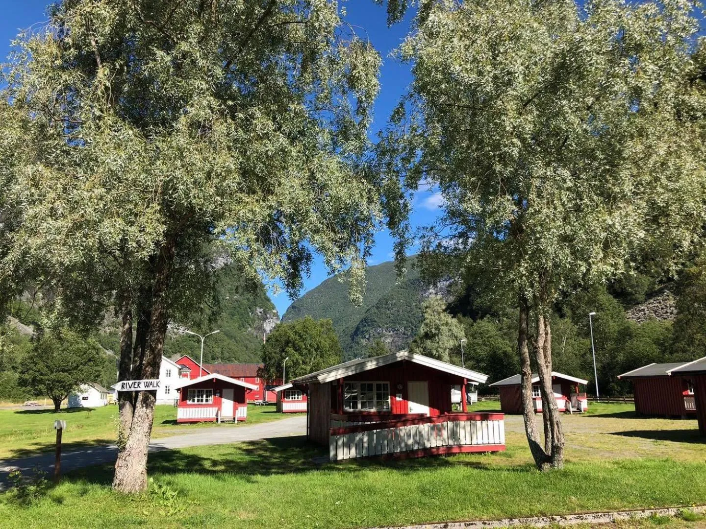 Property building in Utladalen Camping
