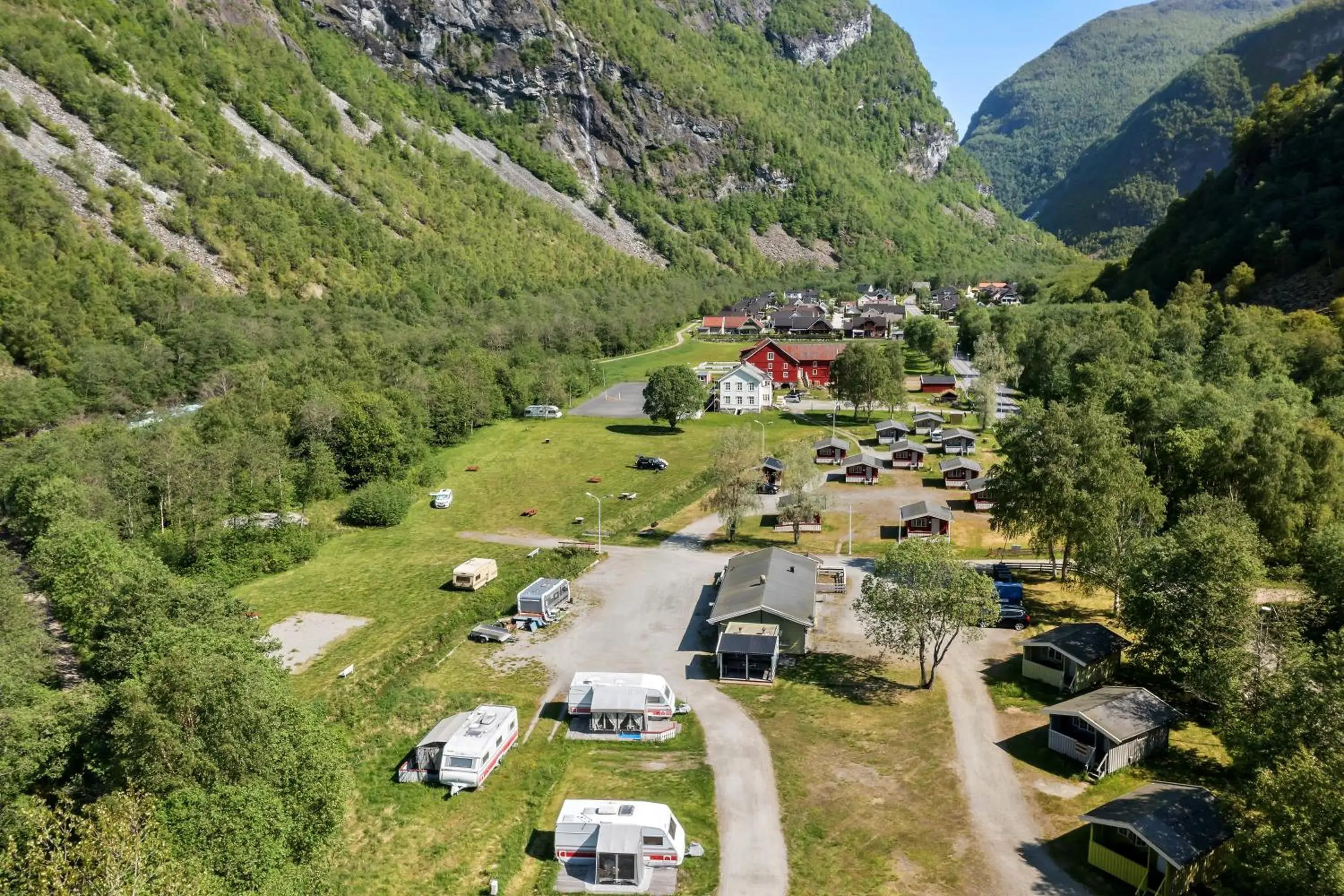 Property building in Utladalen Camping Property building in Utladalen Camping