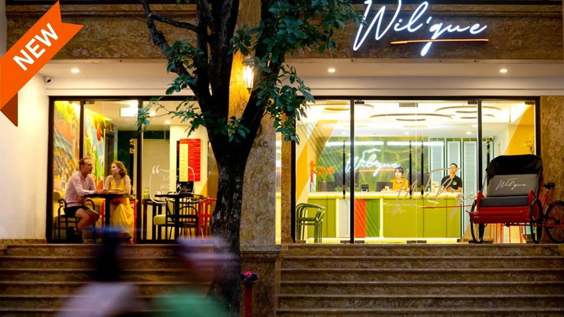 Facade/entrance in Wilque Hotel Hanoi Facade/entrance in Wilque Hotel Hanoi