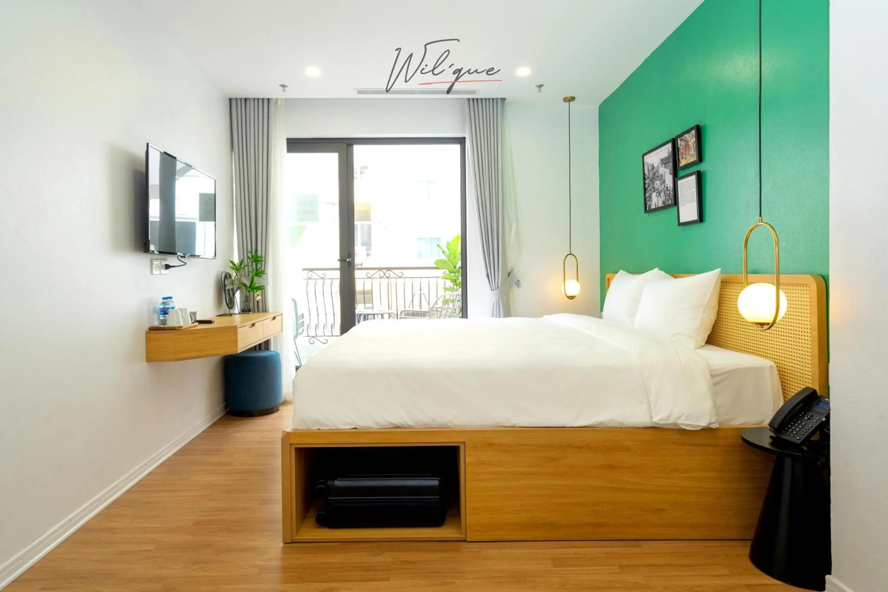 Bed in Wilque Hotel Hanoi