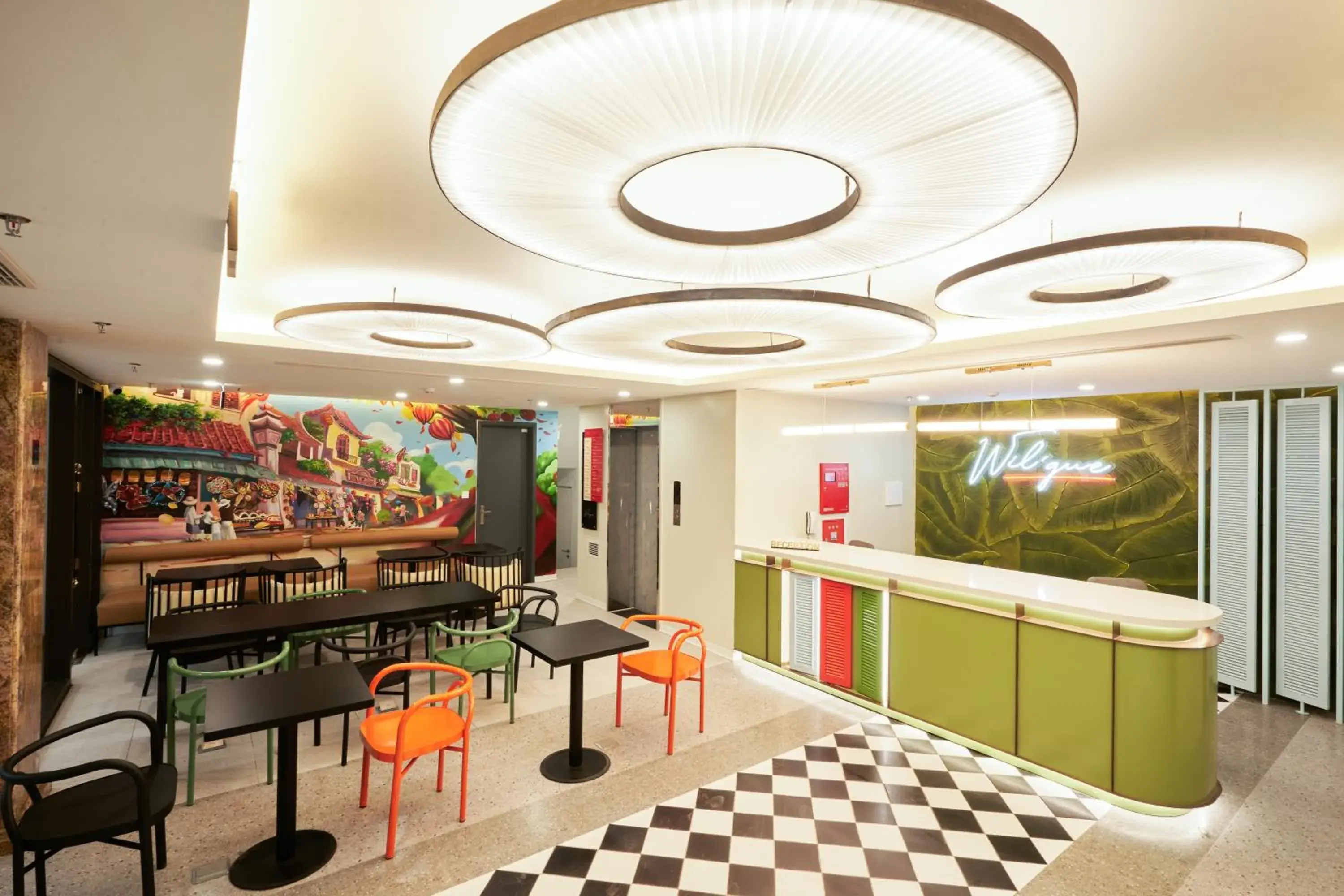 Lobby or reception in Wilque Hotel Hanoi Lobby or reception in Wilque Hotel Hanoi