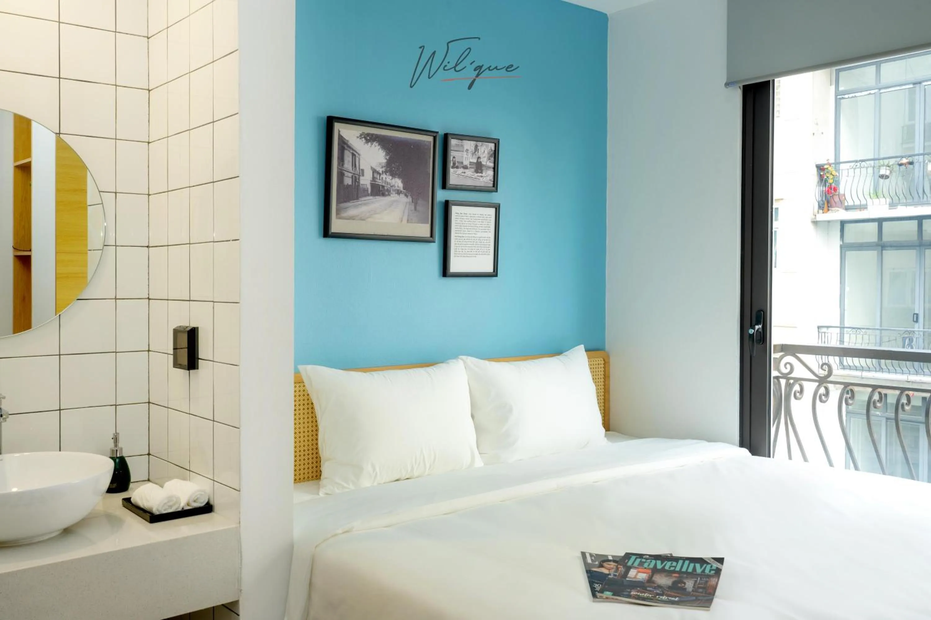 Bed in Wilque Hotel Hanoi