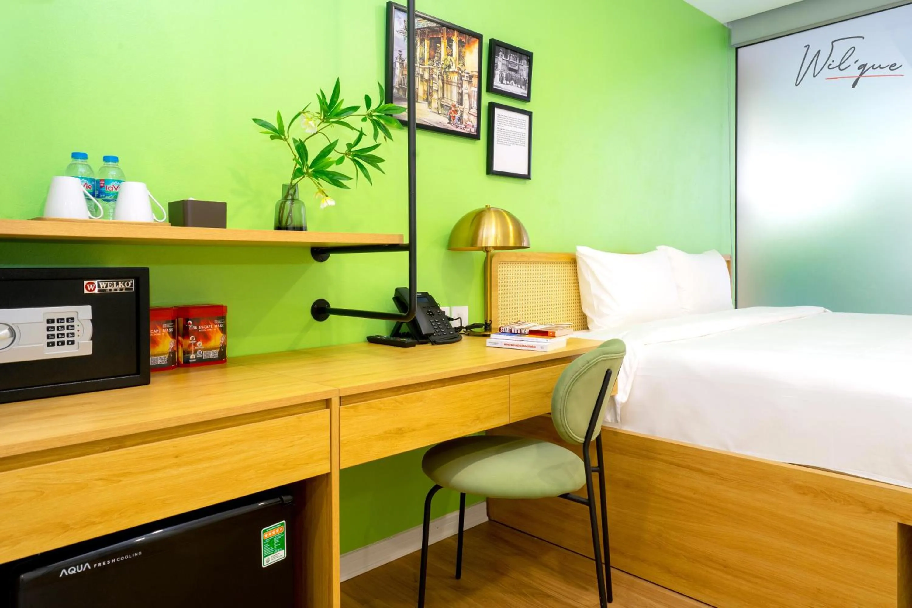 Bedroom in Wilque Hotel Hanoi