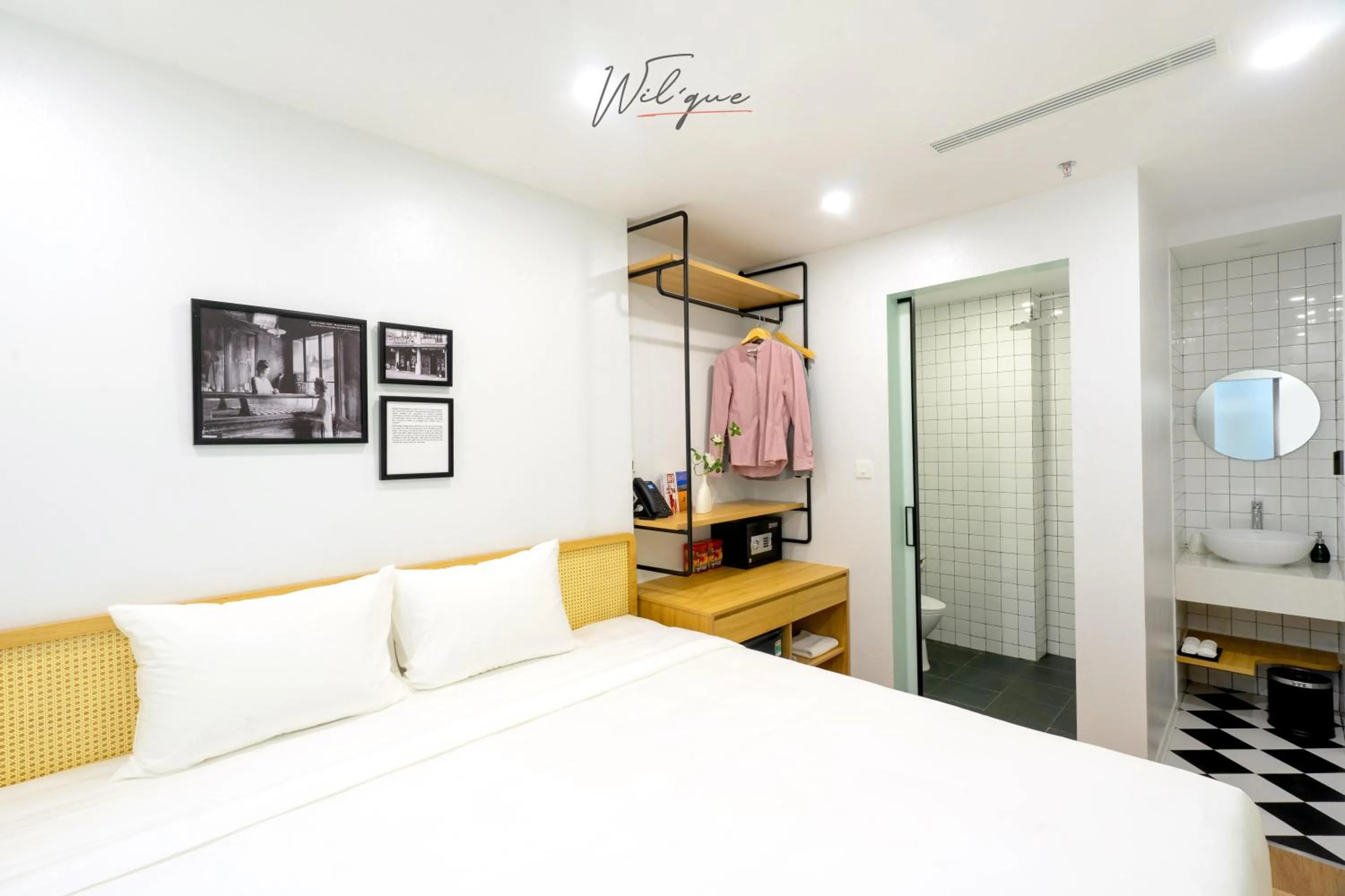 Photo of the whole room, Bed in Wilque Hotel Hanoi