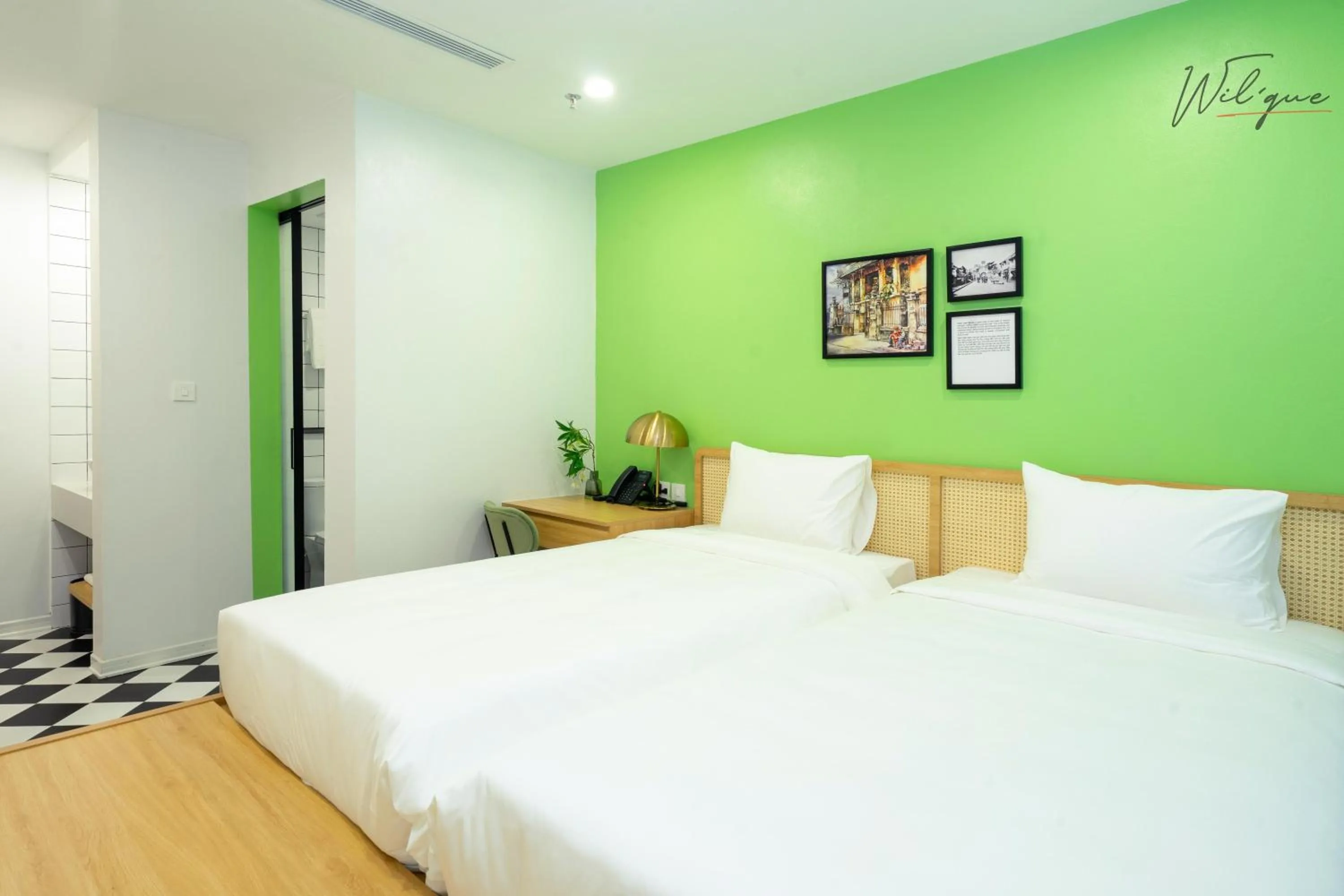 Bed in Wilque Hotel Hanoi