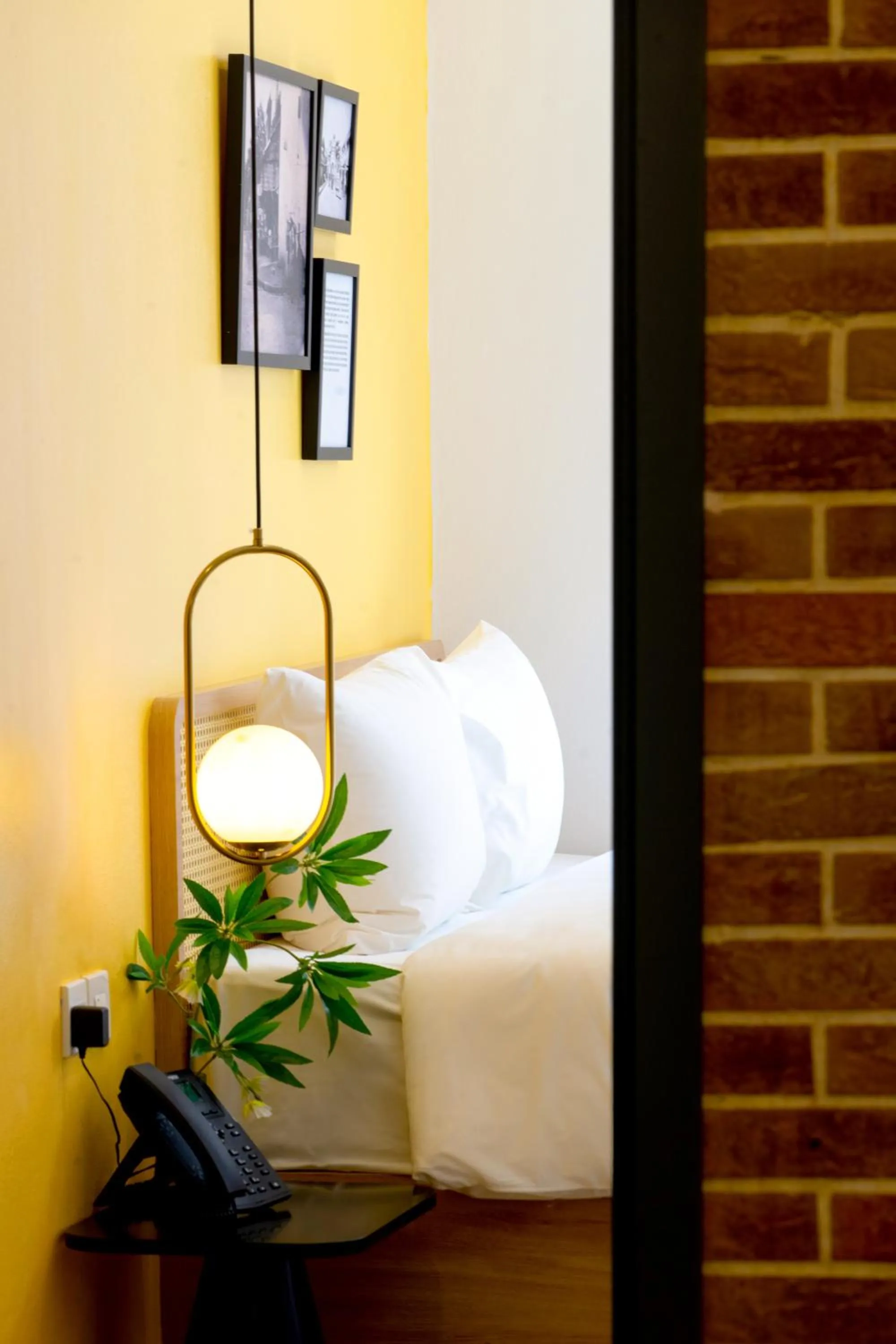 Decorative detail, Bed in Wilque Hotel Hanoi