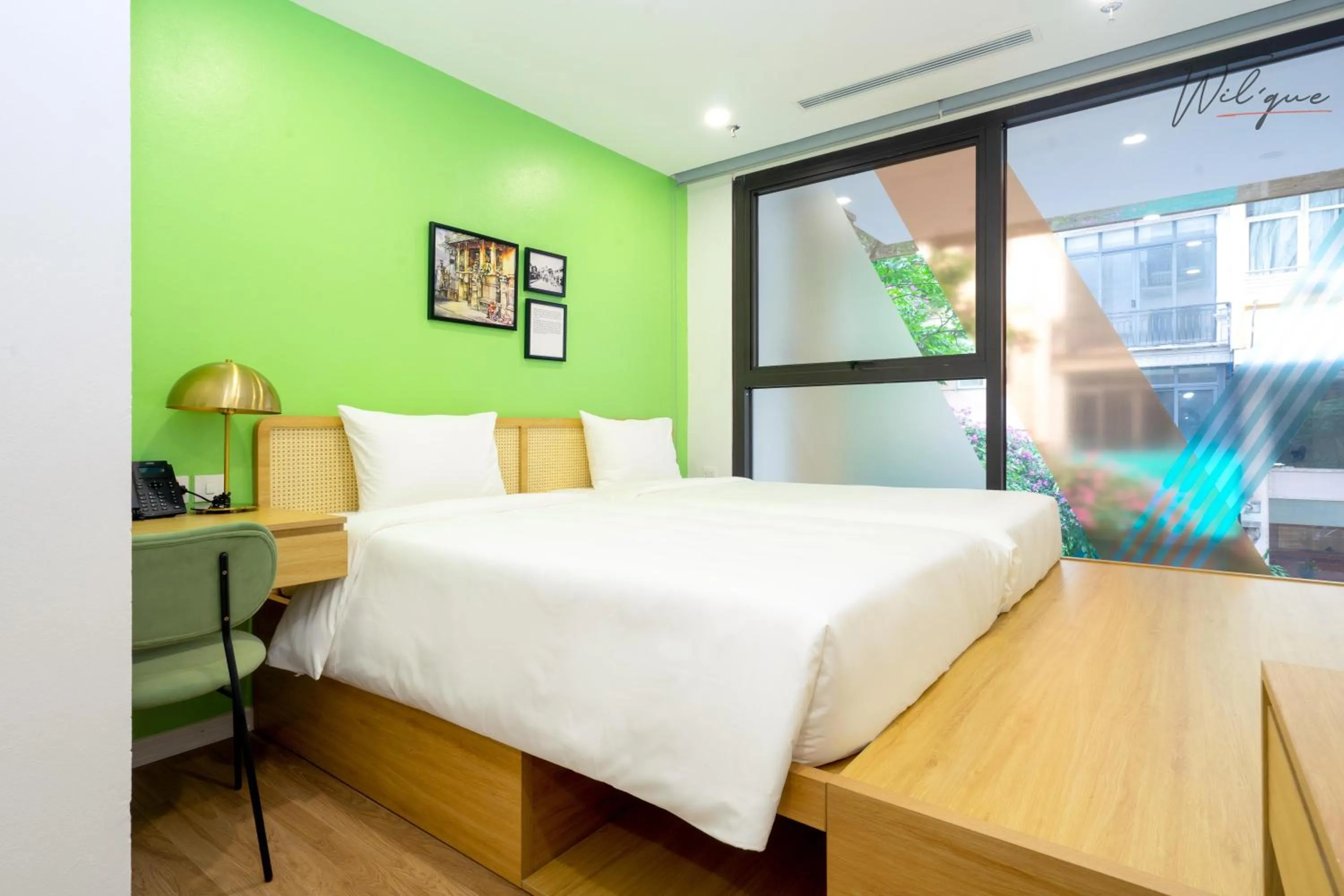 Bed in Wilque Hotel Hanoi