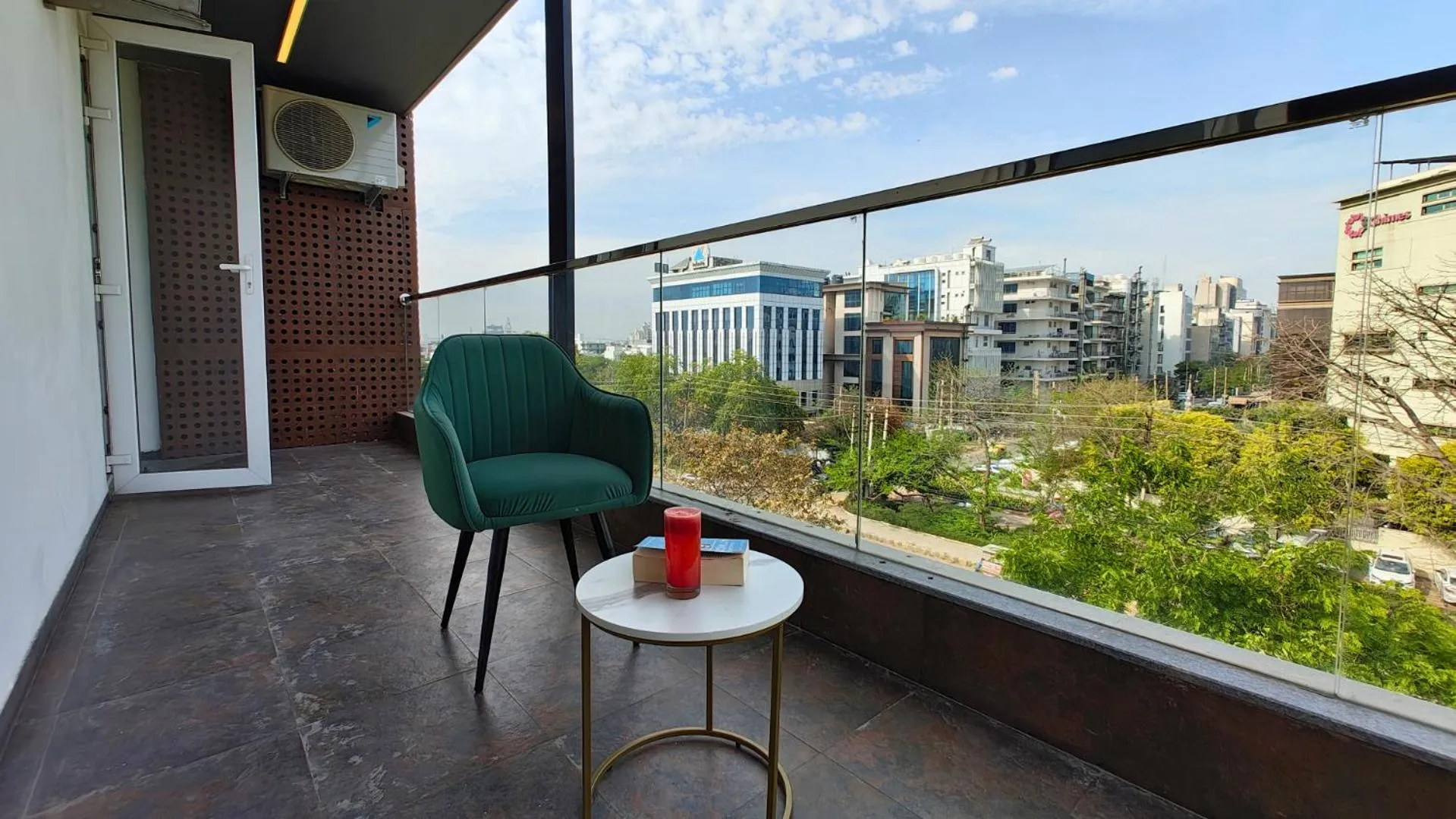 Patio in AVA Hotels and Corporates Millennium City