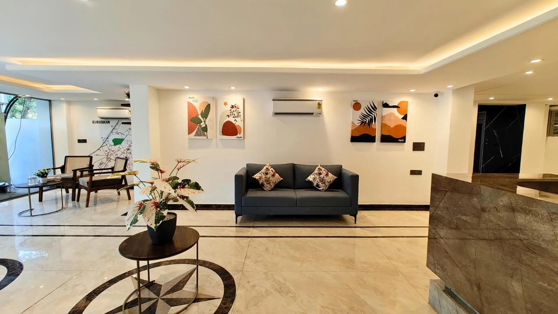 Facade/entrance in AVA Hotels and Corporates Millennium City