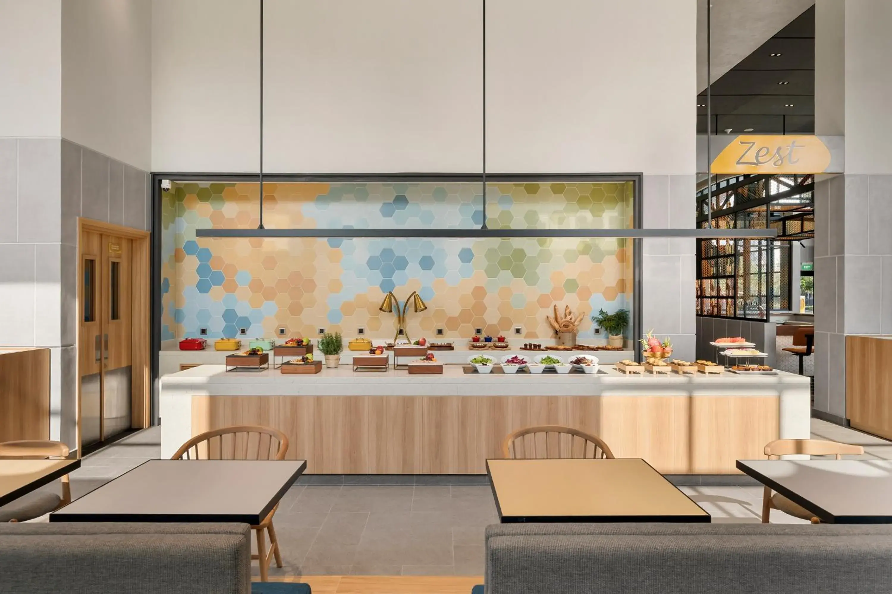 Buffet breakfast in HIIVE by fusion Binh Duong New City - VSIP 2 Buffet breakfast in HIIVE by fusion Binh Duong New City - VSIP 2