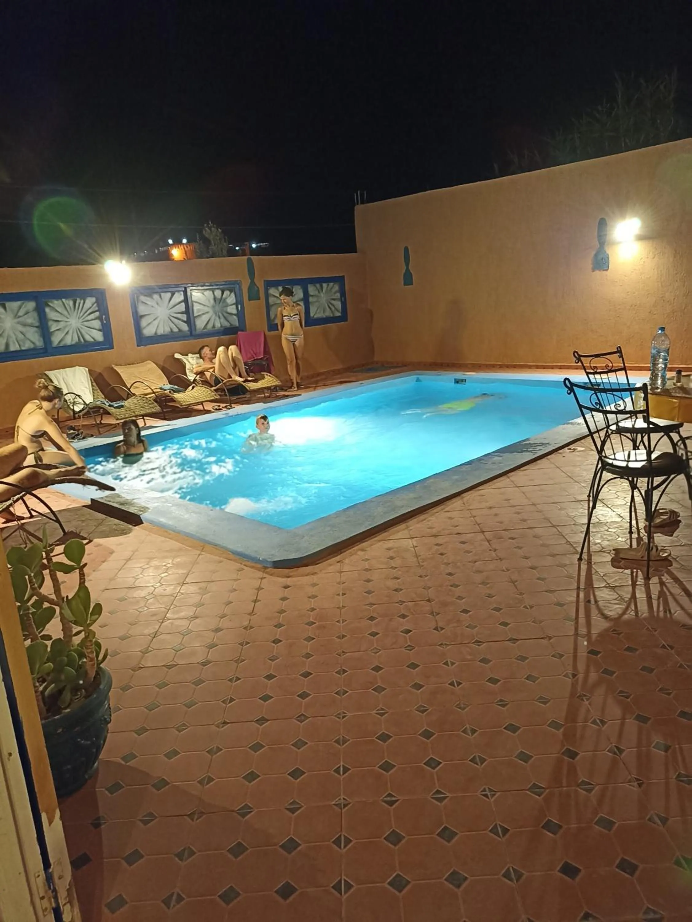 Night in La Baraka Auberge