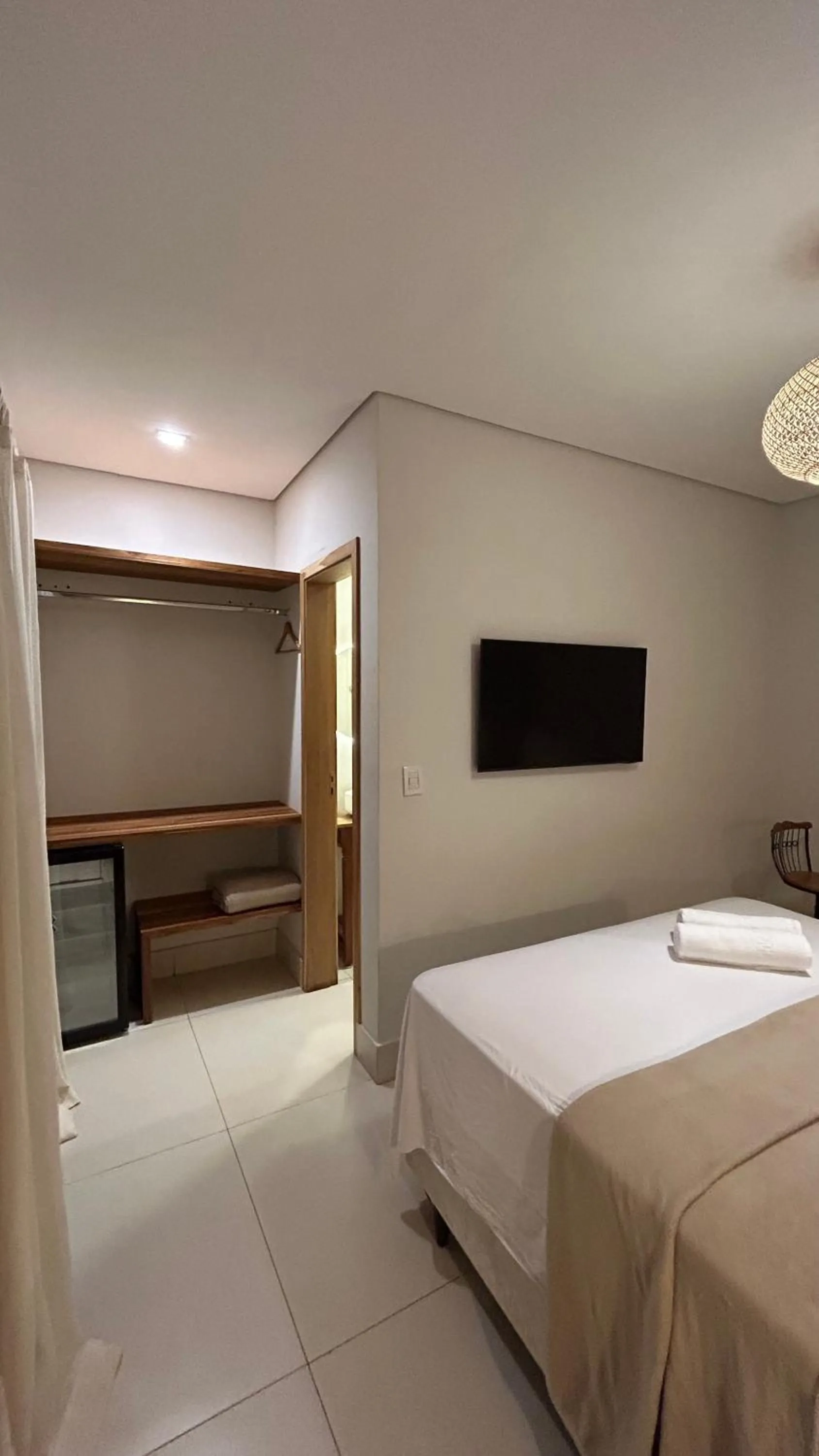 Bed in Pousada Vila Margarida