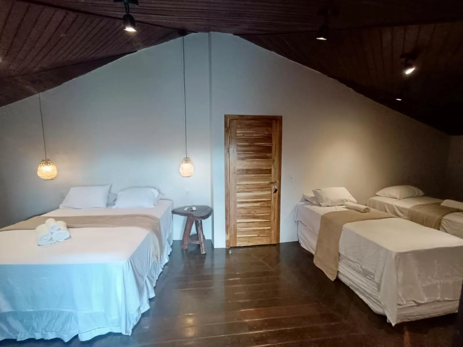 Bed in Pousada Vila Margarida