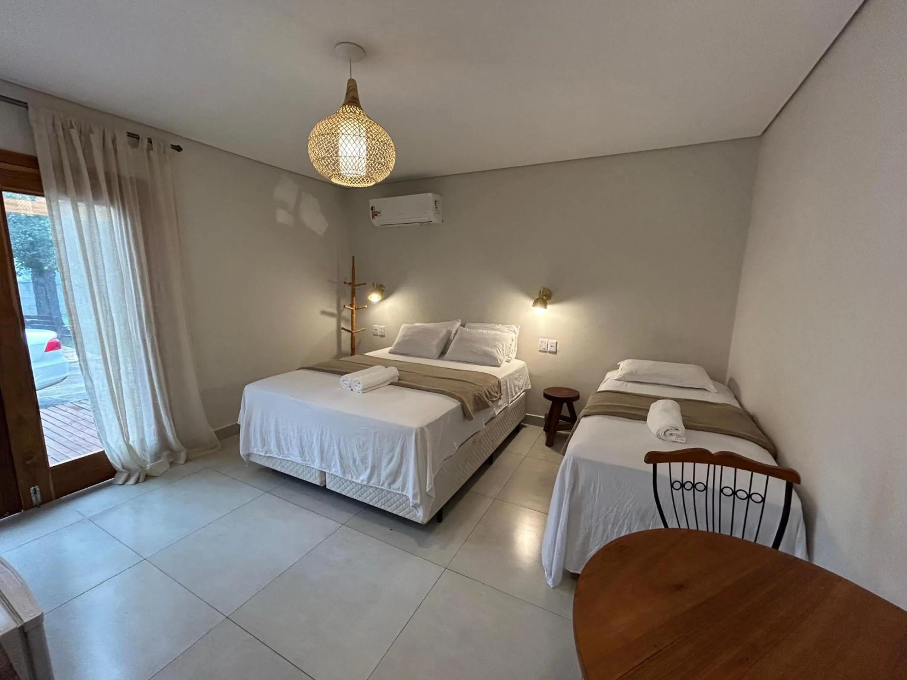 Bed in Pousada Vila Margarida