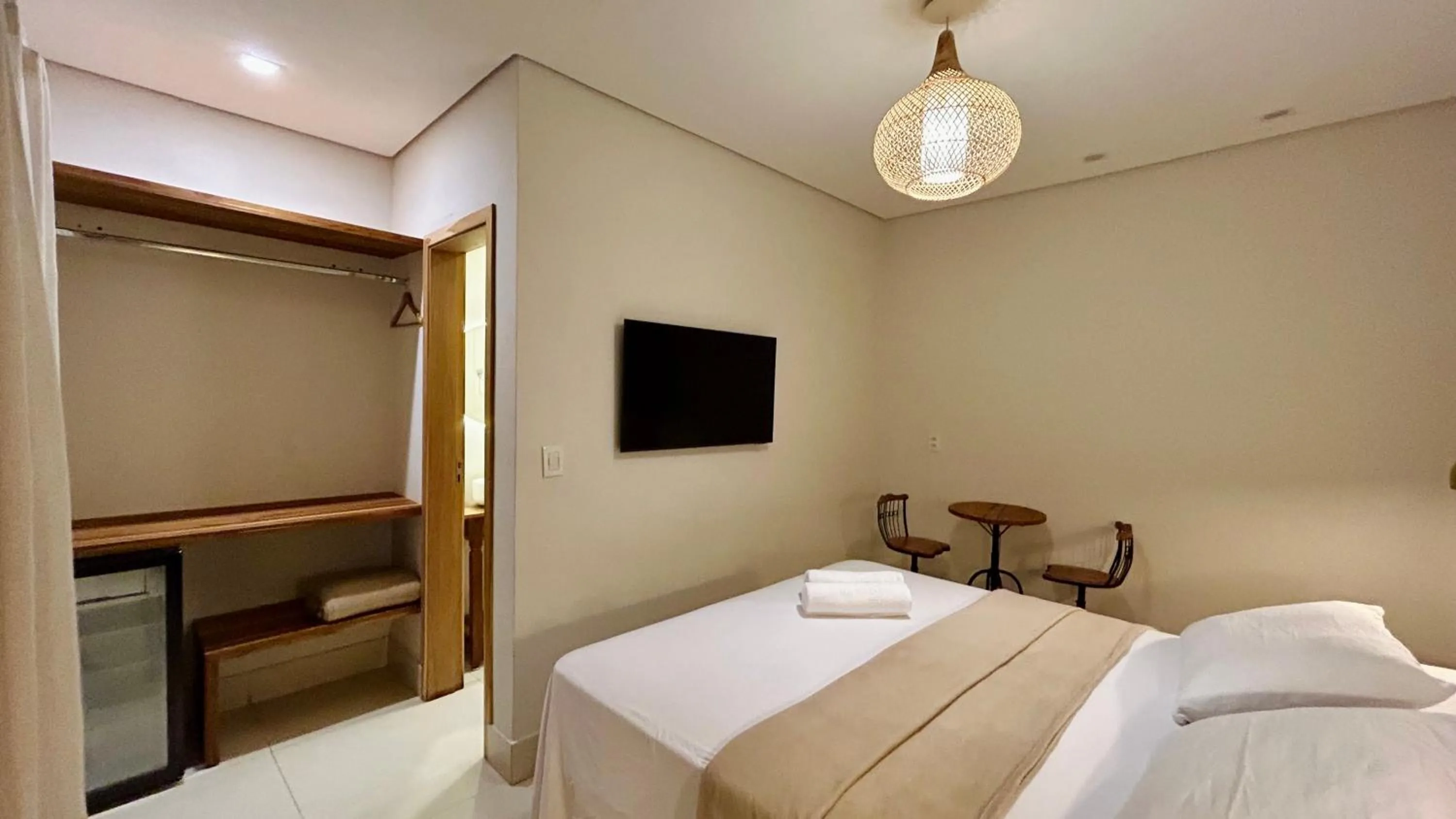 Bed in Pousada Vila Margarida