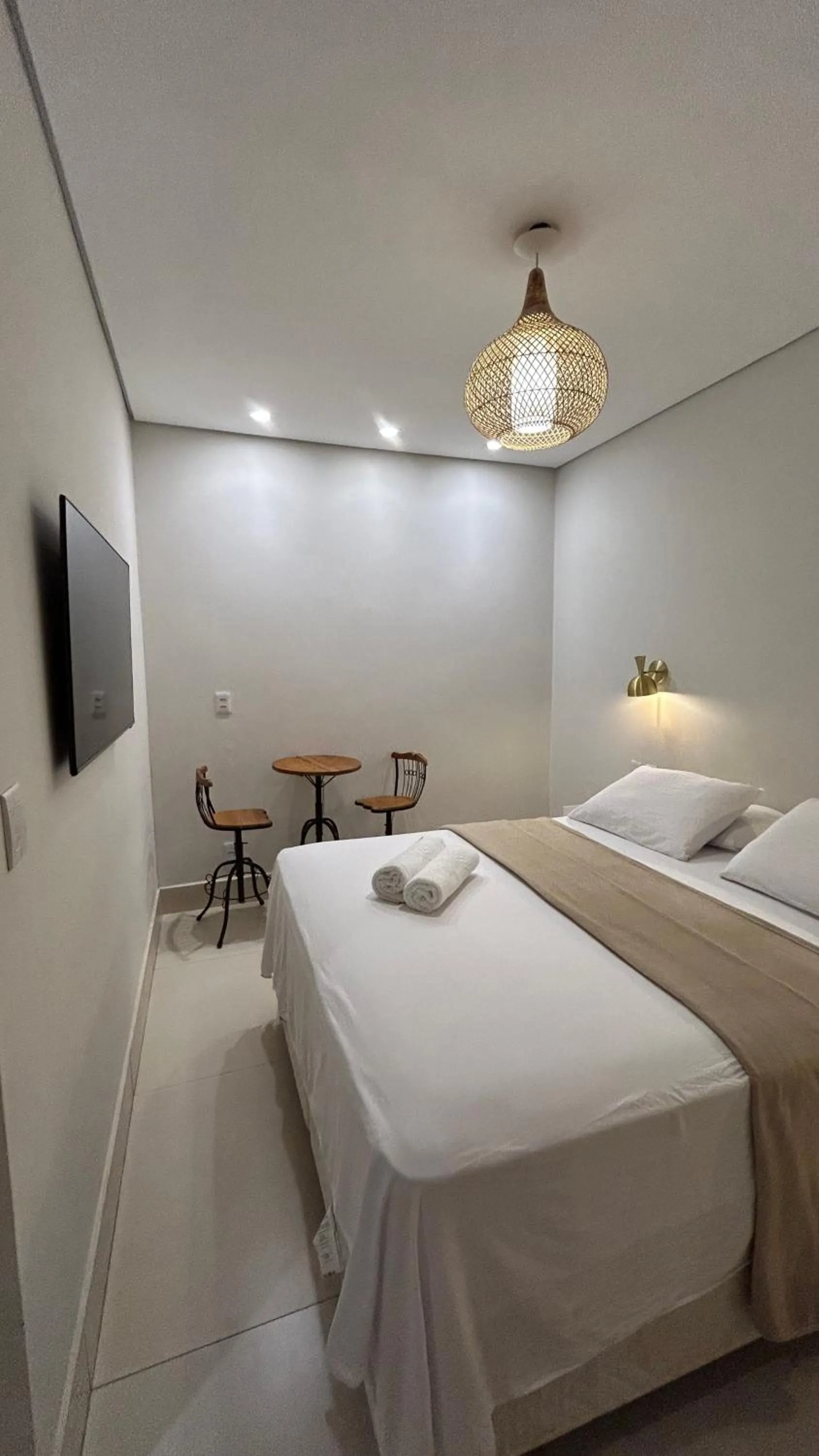 Bed in Pousada Vila Margarida