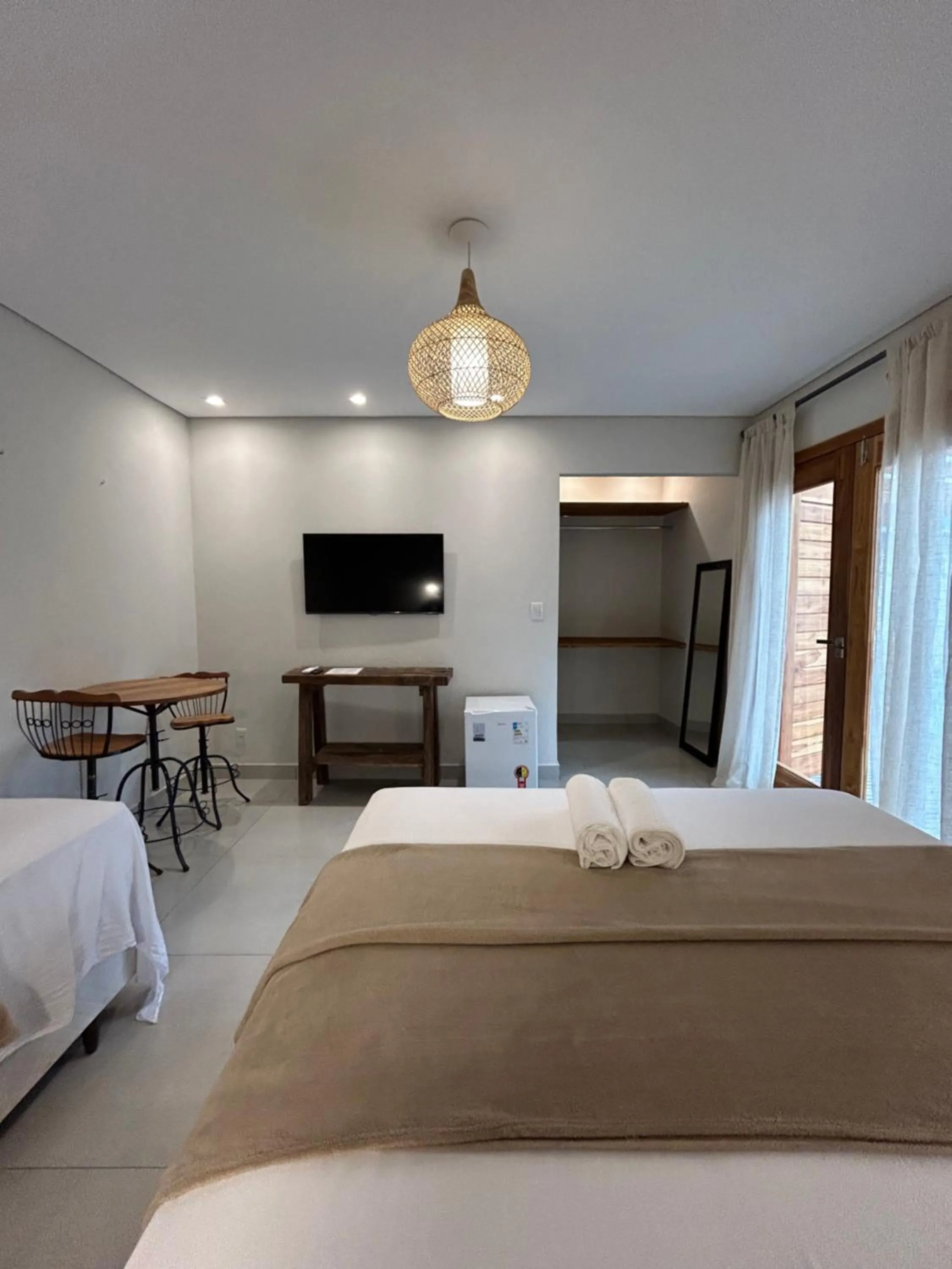 Bed in Pousada Vila Margarida