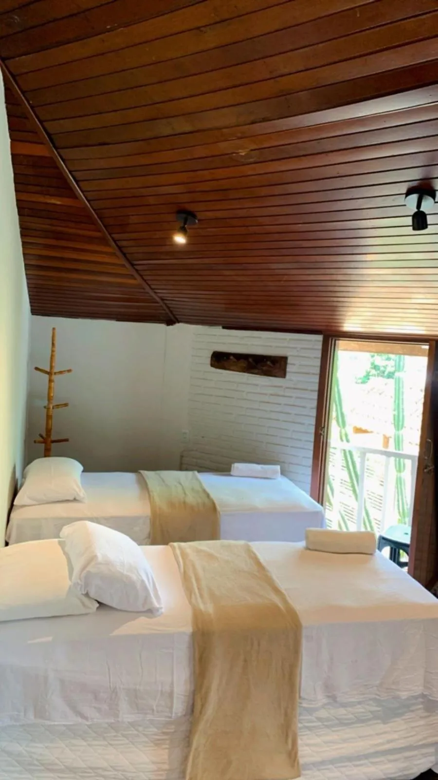 Bed in Pousada Vila Margarida
