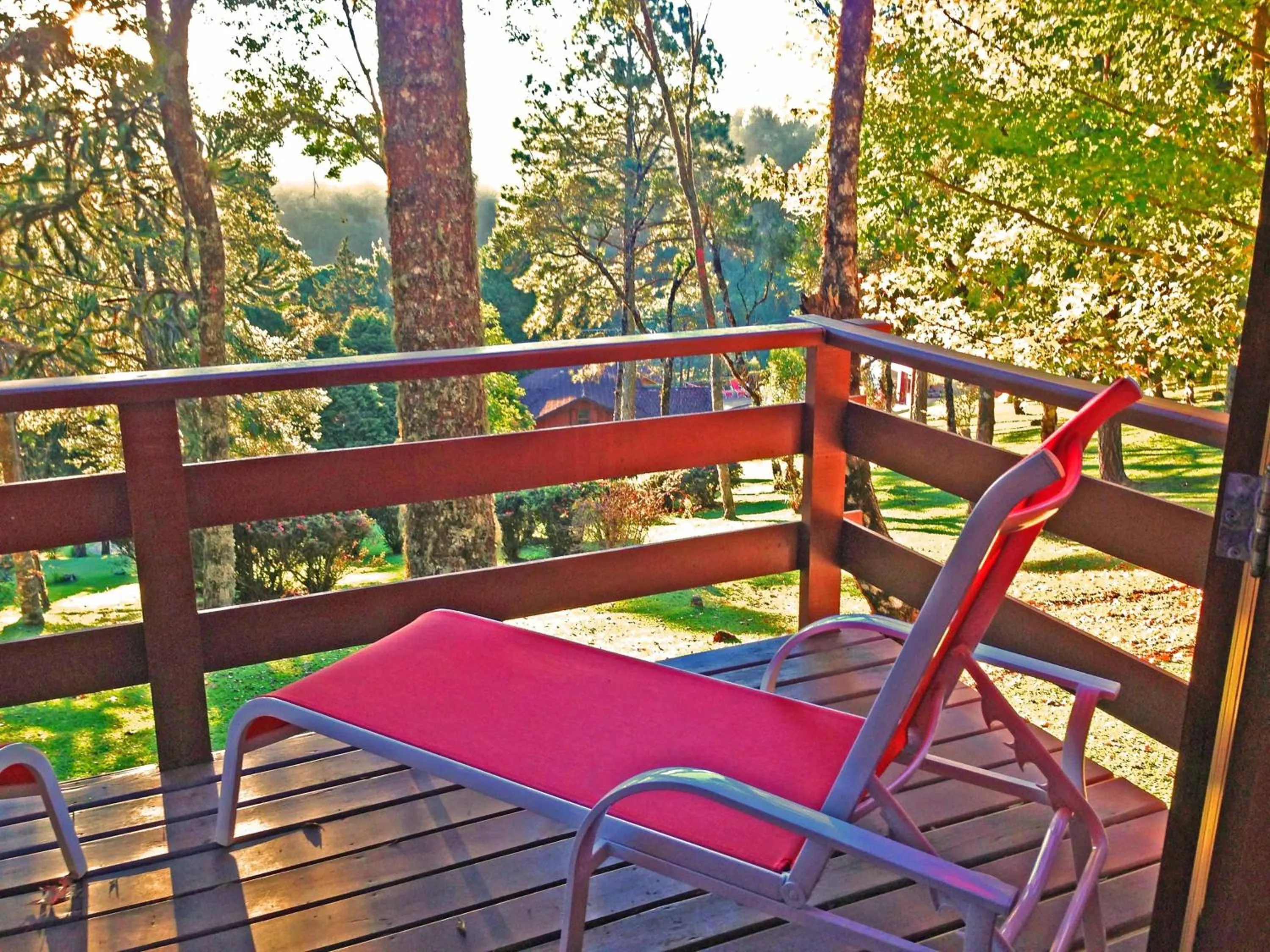 Balcony/Terrace in Hospedagem Spa da Alma